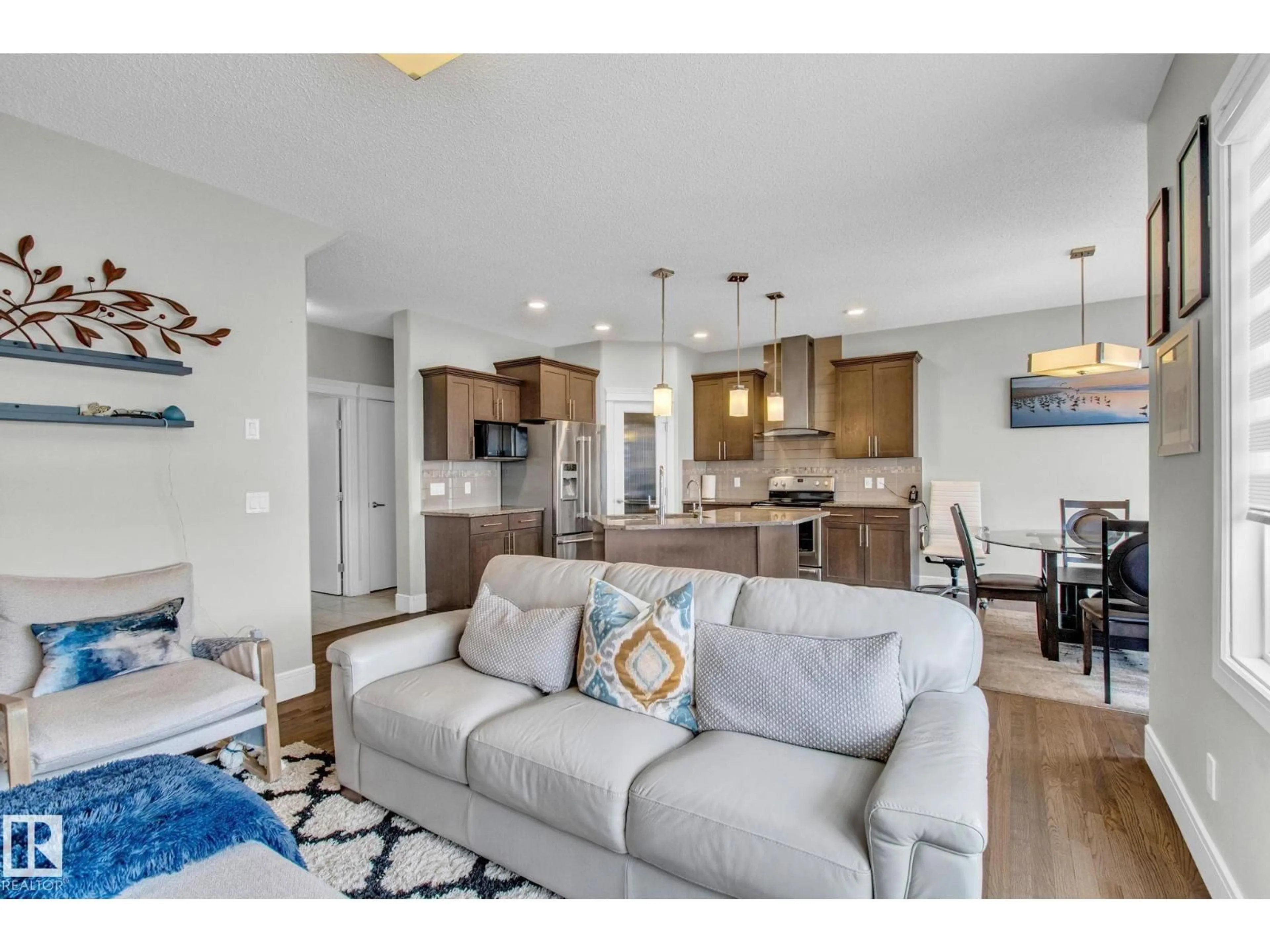Open concept kitchen, unknown for 16404 12 AV, Edmonton Alberta T6W3K4