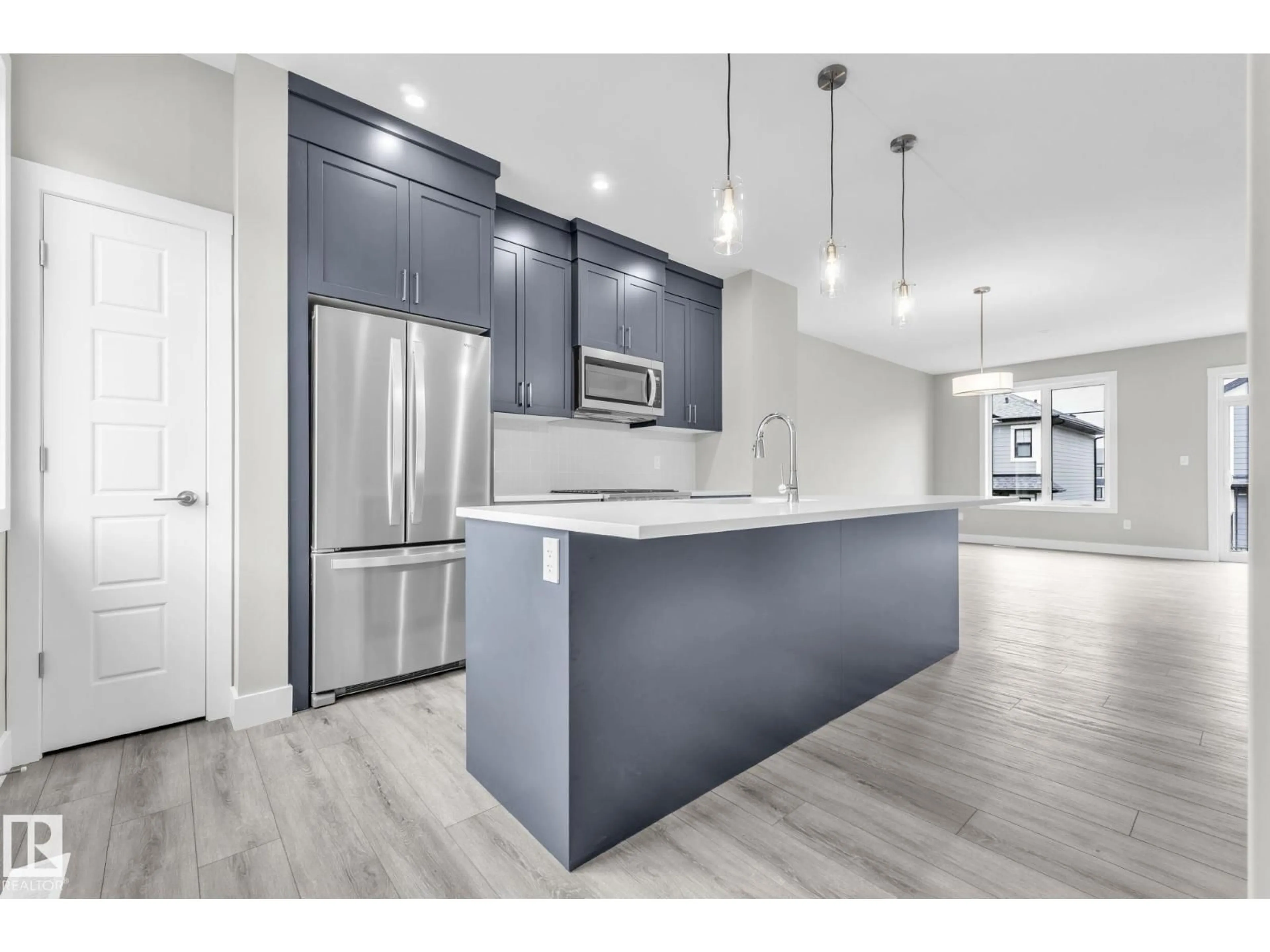 Open concept kitchen, unknown for #9 - 6905 25 AV, Edmonton Alberta T6X3B7