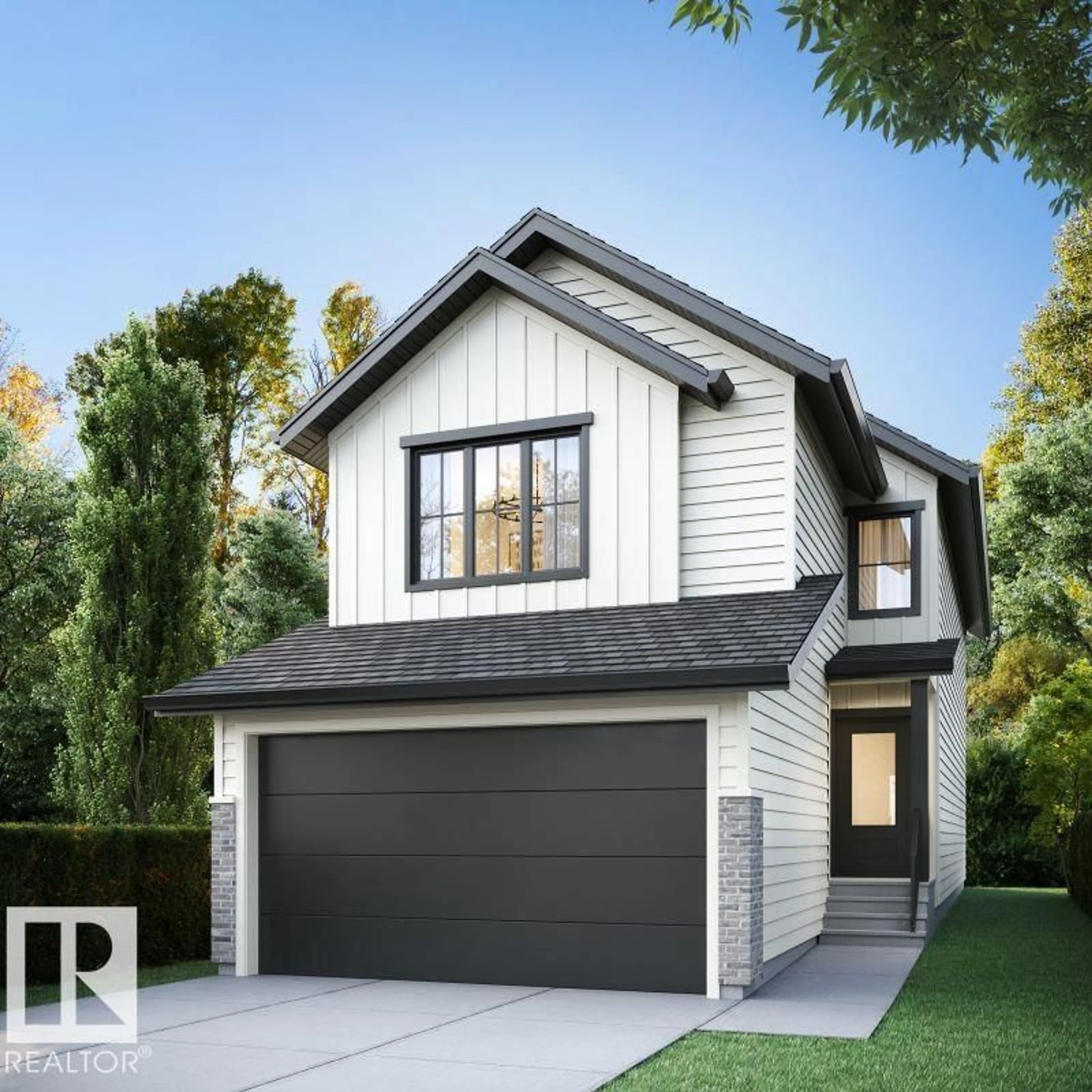 Home with vinyl exterior material, street for 6955 GRANVILLE DR, Edmonton Alberta T5T5X9