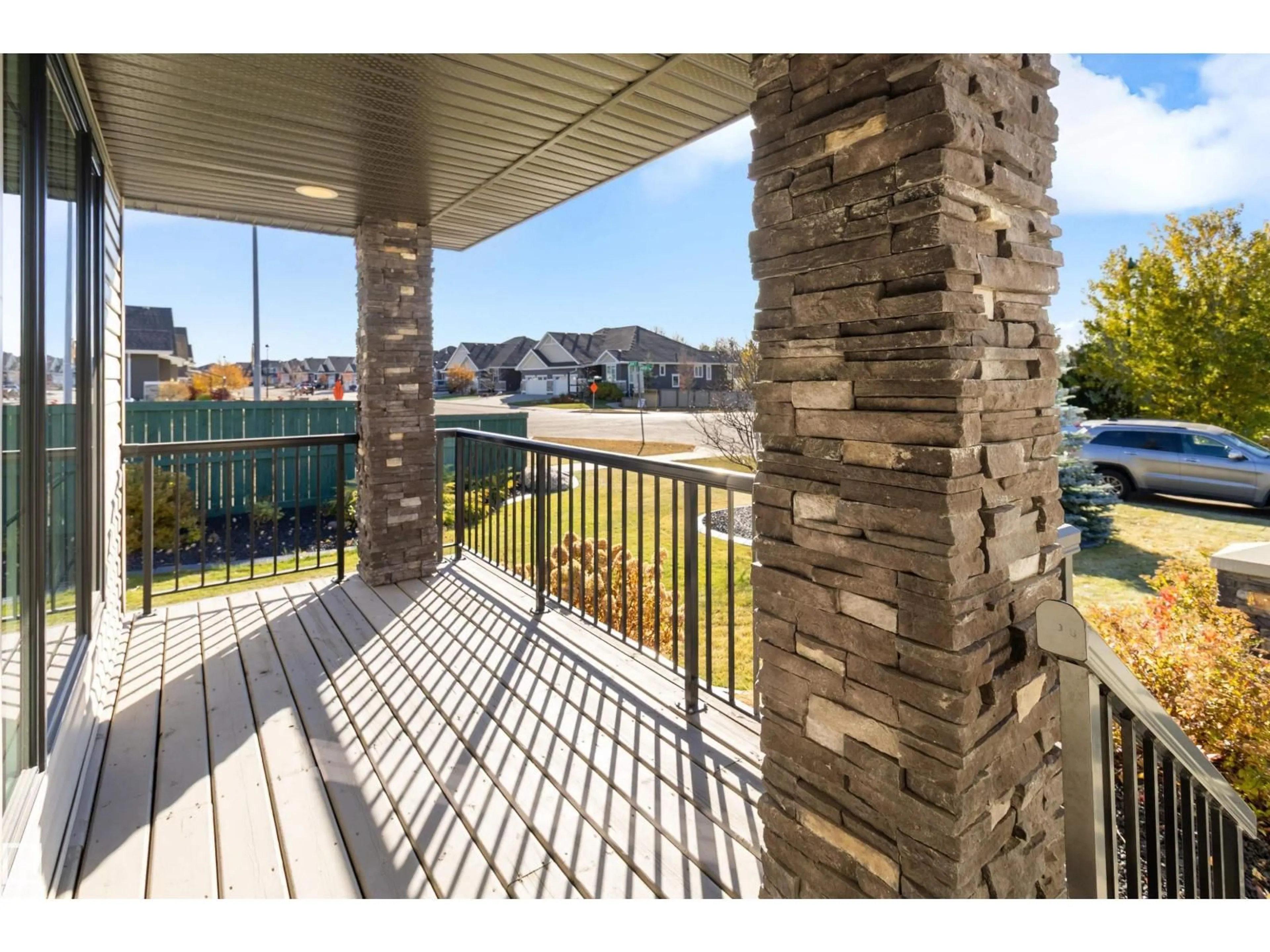 Patio, water/lake/river/ocean view for 3 ARBOUR, Ardrossan Alberta T8E2A1