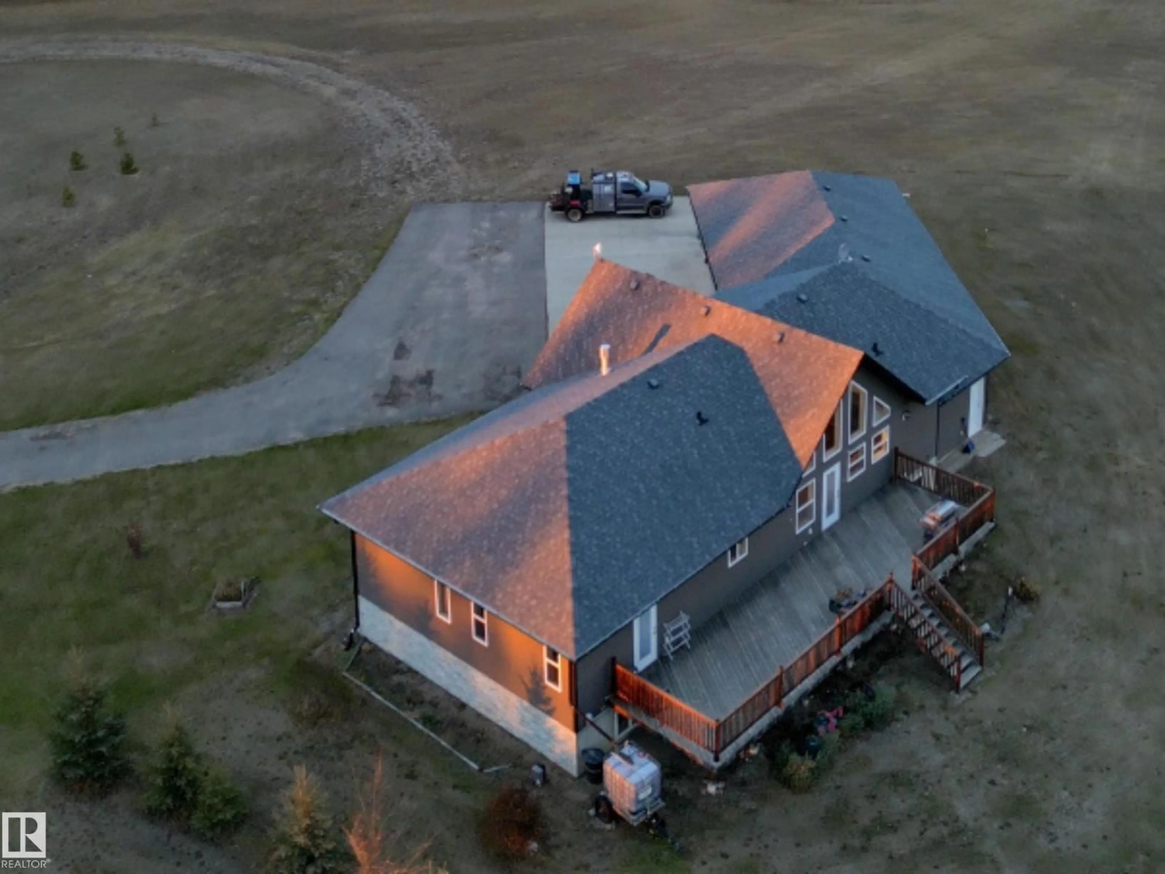 A pic from outside/outdoor area/front of a property/back of a property/a pic from drone, building for 62515 RANGE ROAD 444, Rural Bonnyville M.D. Alberta T0V0B0