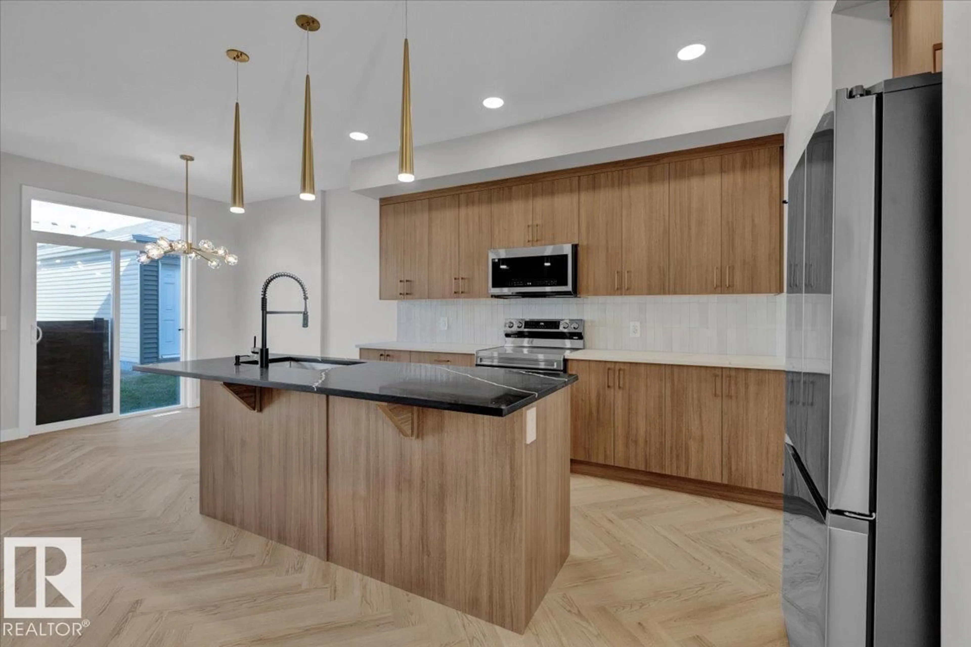 Open concept kitchen, unknown for SW - 8246 KIRIAK LO, Edmonton Alberta T6W5S2