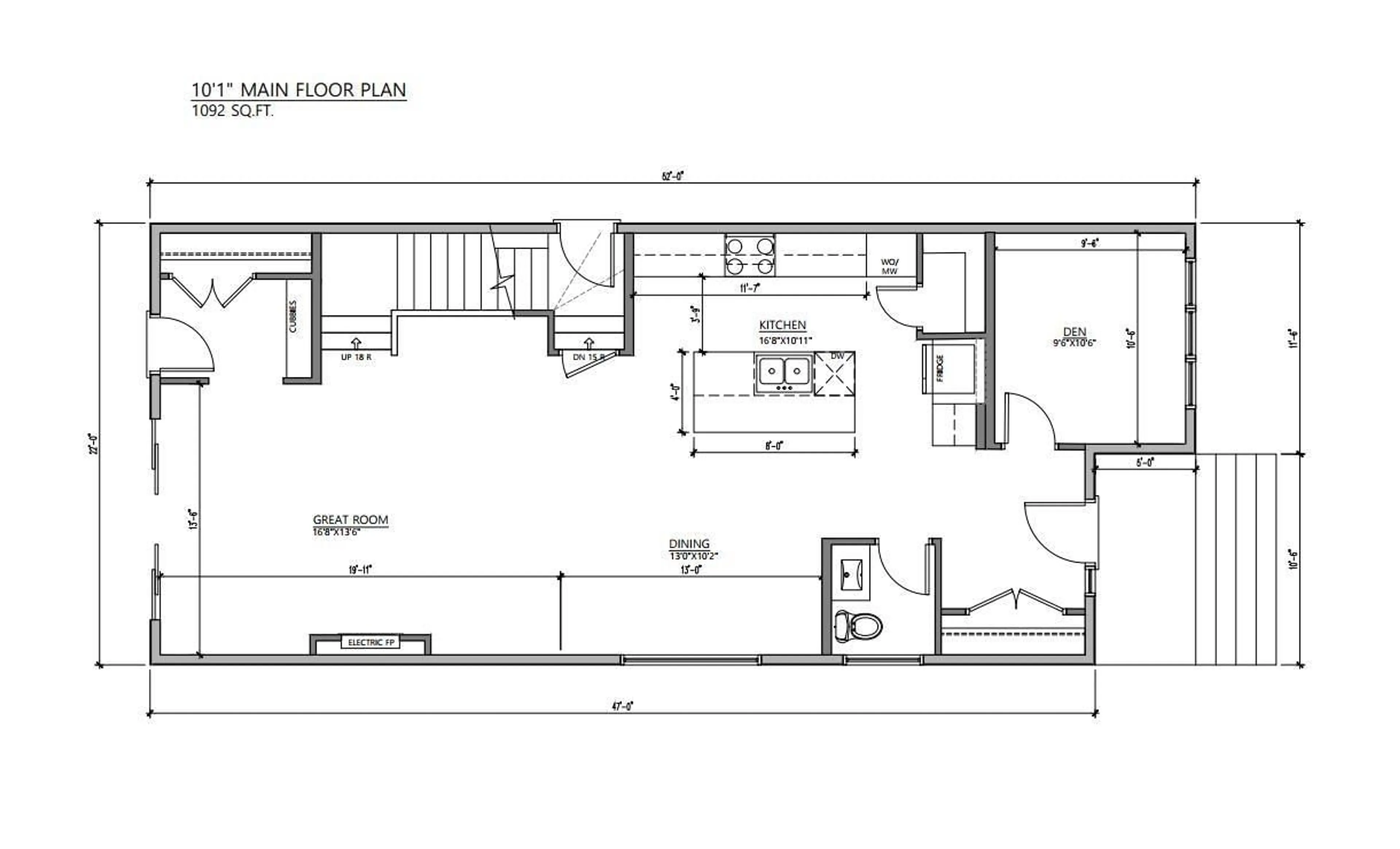 Floor plan for 4216 121 ST NW, Edmonton Alberta T6J1Y8