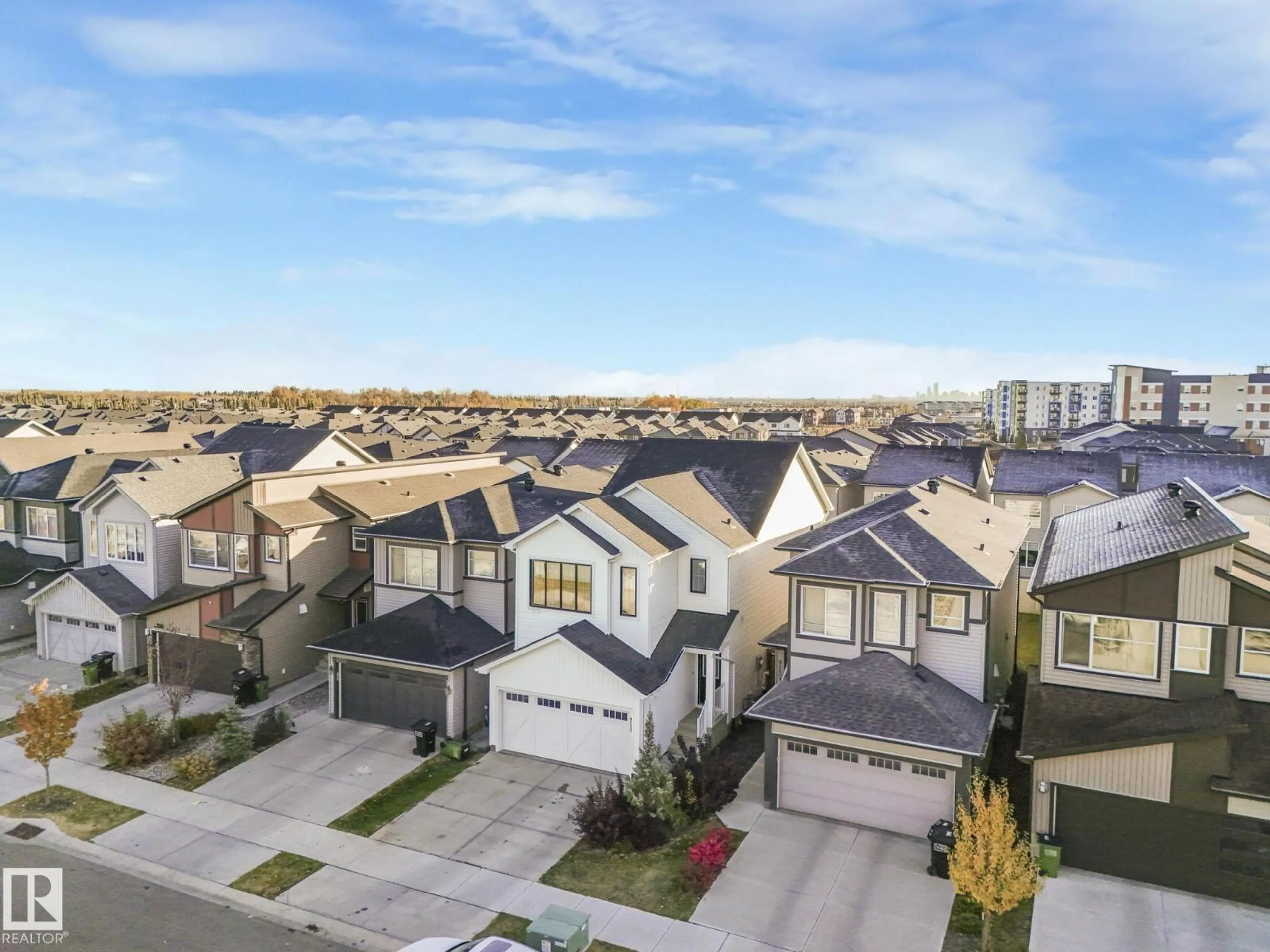 A pic from outside/outdoor area/front of a property/back of a property/a pic from drone, street for NW - 9235 223 ST, Edmonton Alberta T5T7M1