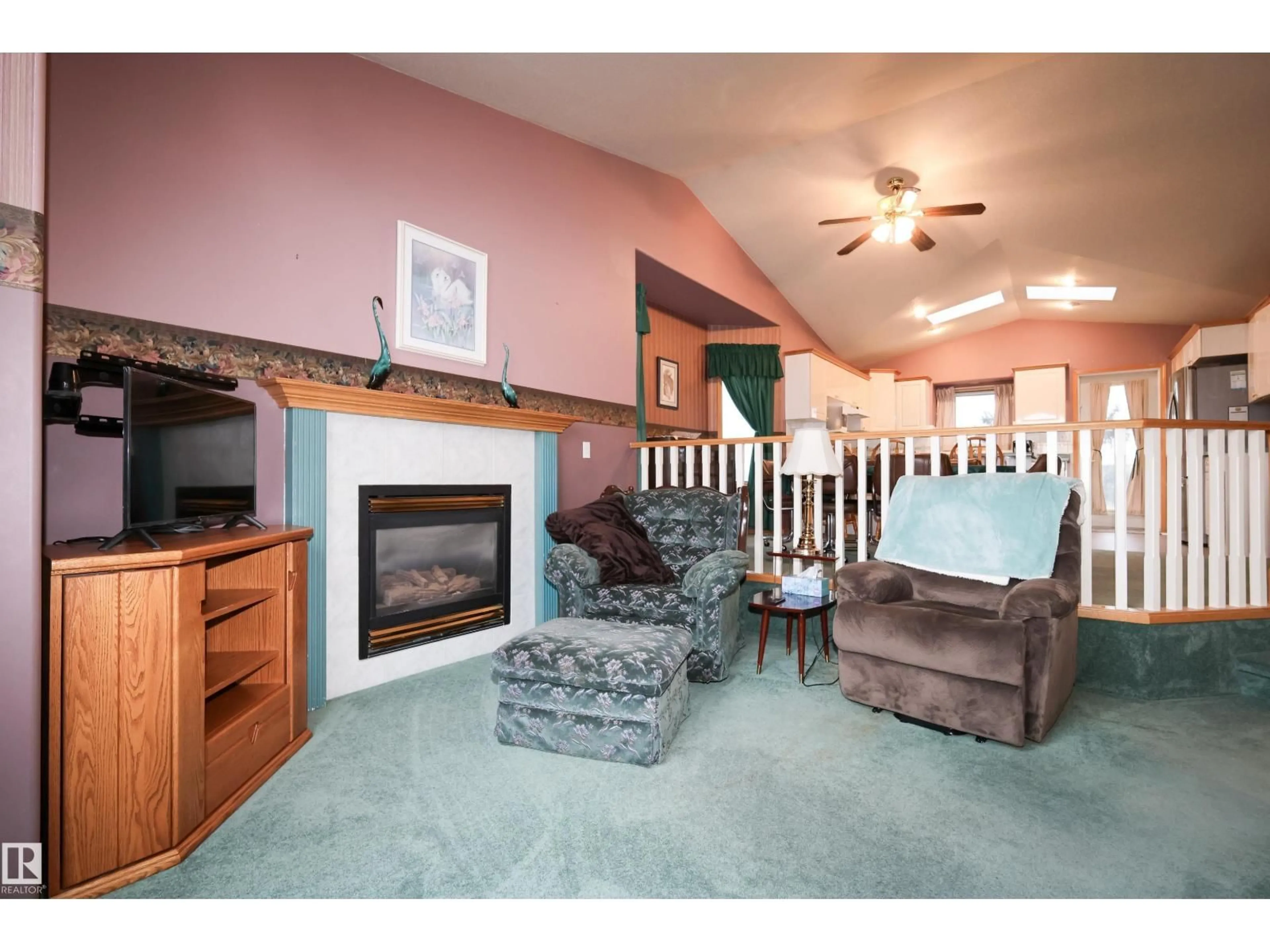 Living room with furniture, unknown for 9511 95, Morinville Alberta T8R1H9