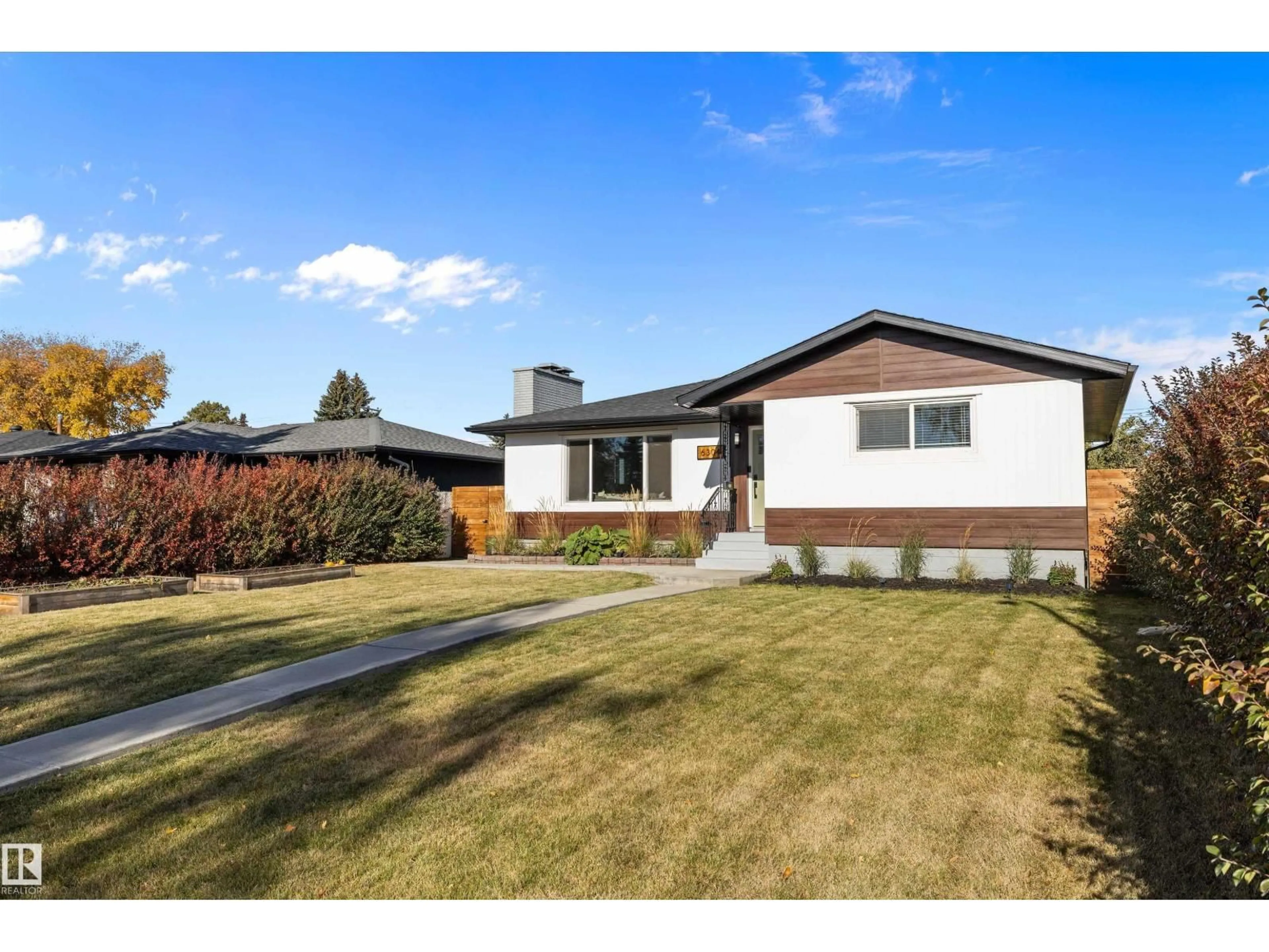 Home with brick exterior material, street for 6304 94A AV, Edmonton Alberta T6B0Y8