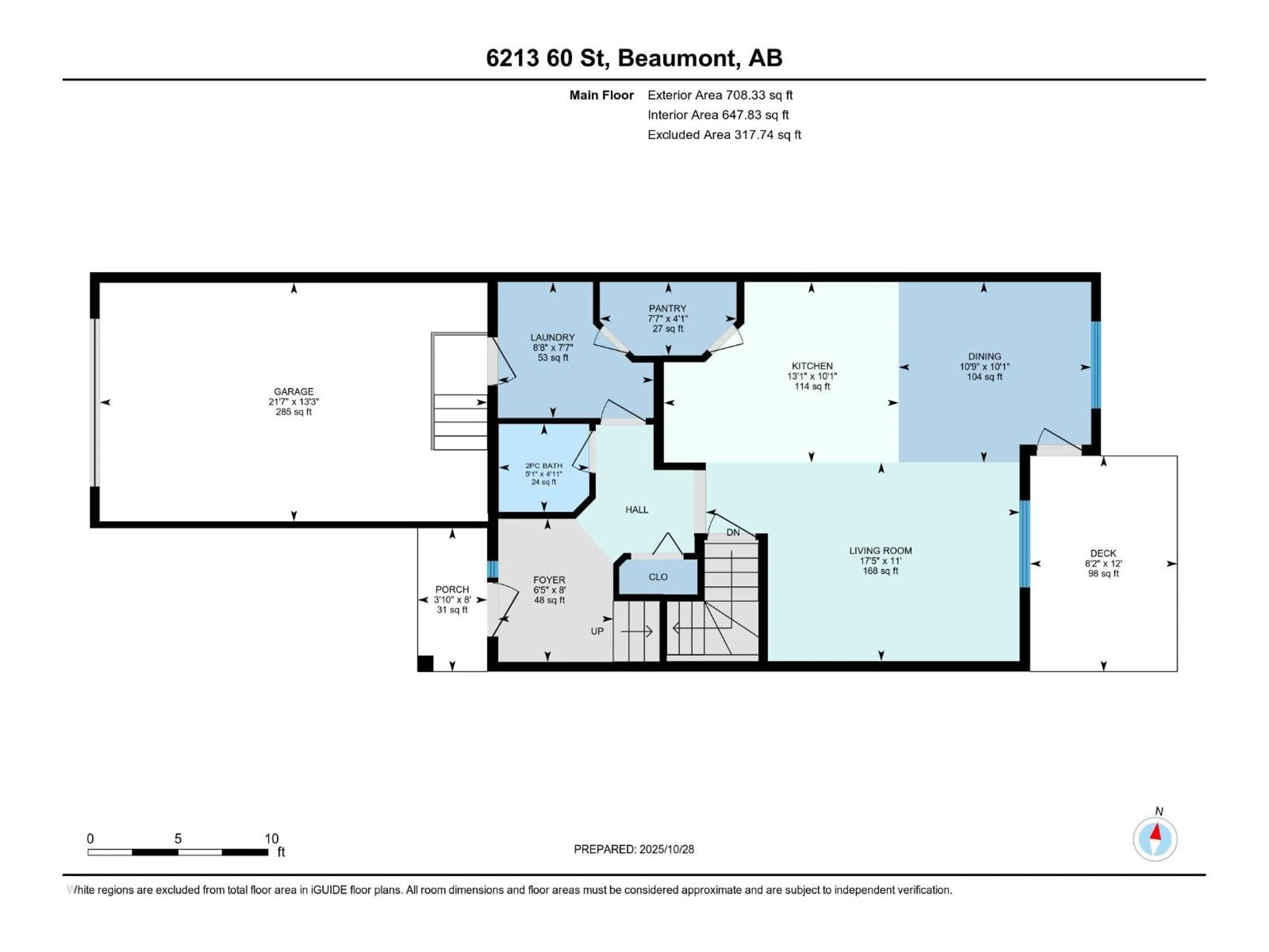 Floor plan for 6213 60 ST, Beaumont Alberta T4X0J3