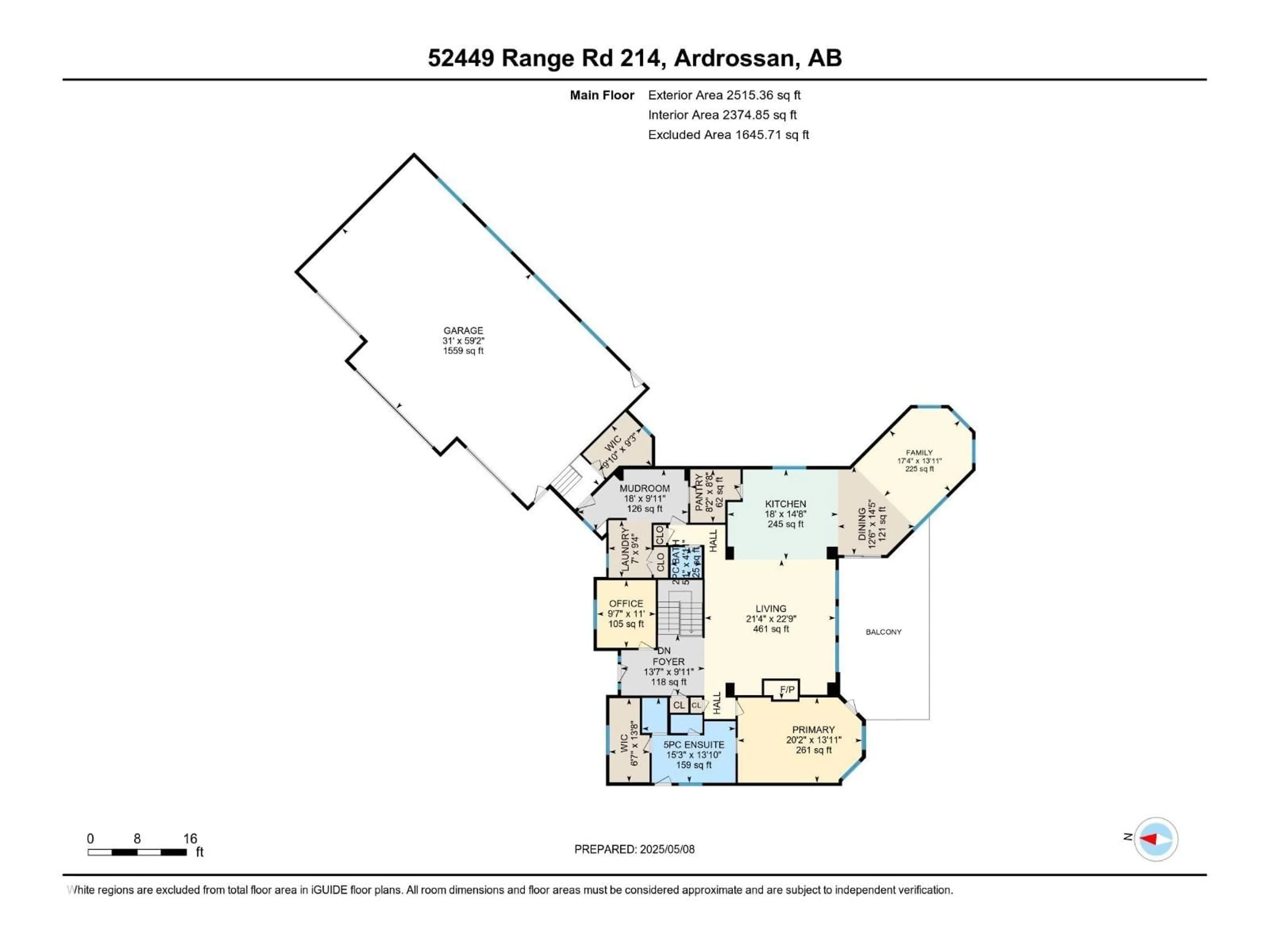 Floor plan for 52449 RGE ROAD 214, Rural Strathcona County Alberta T8E2G8