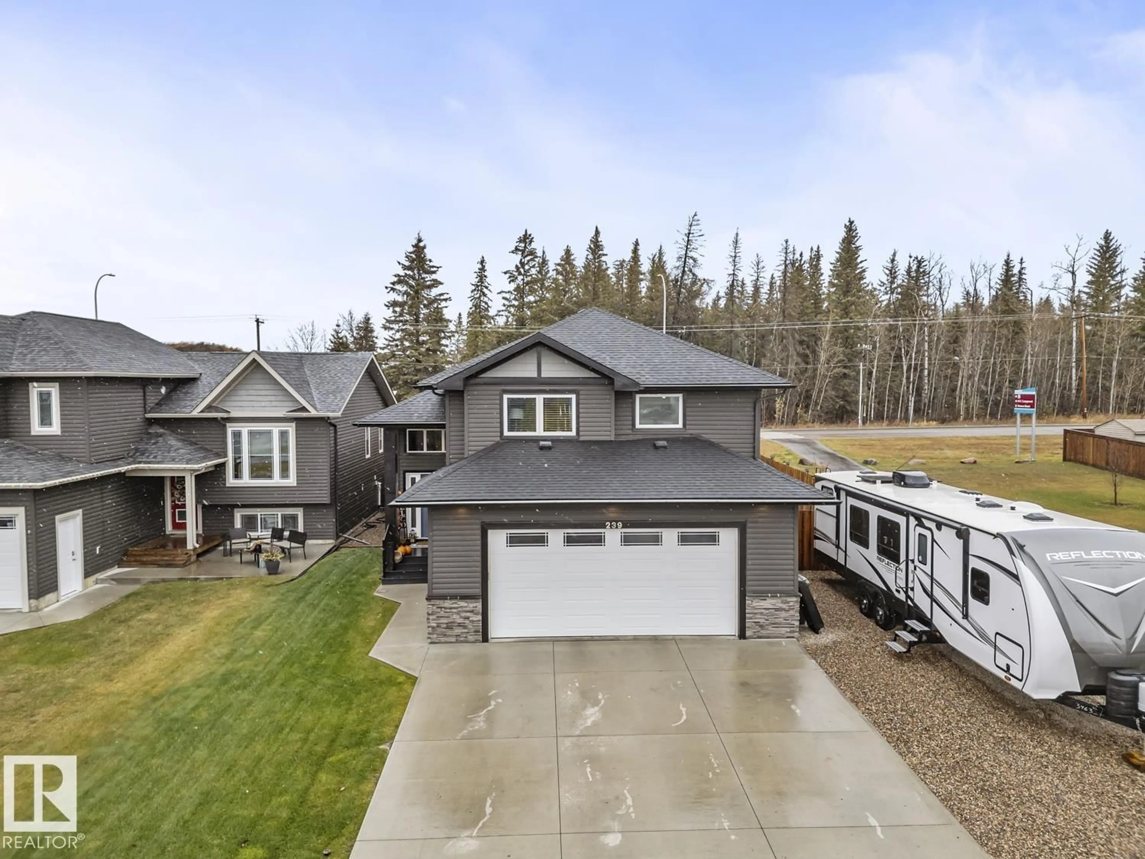 A pic from outside/outdoor area/front of a property/back of a property/a pic from drone, unknown for 239 TERRA NOVA CR, Cold Lake Alberta T9M0L5