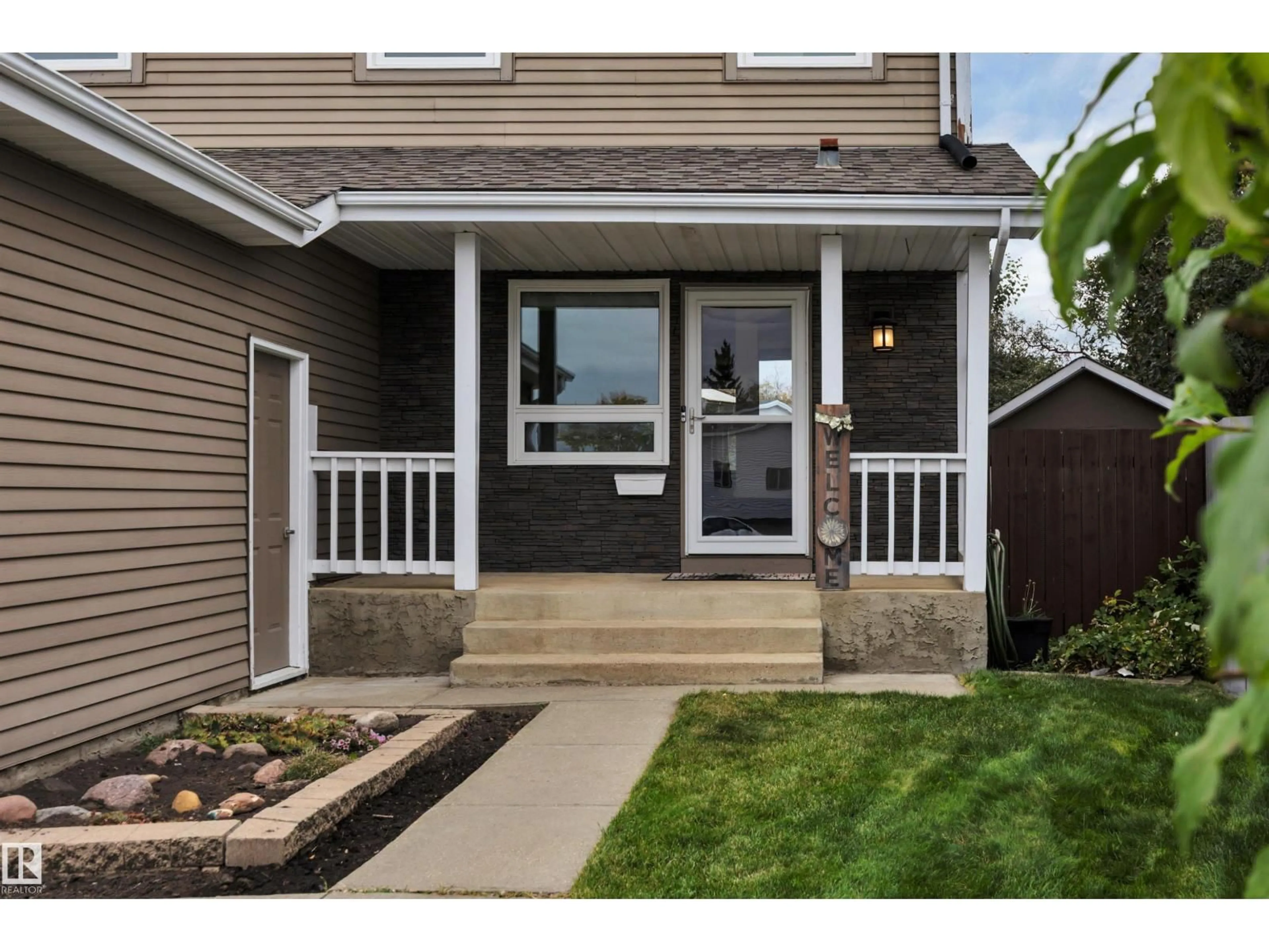 Home with brick exterior material, street for NW - 4508 32A AV, Edmonton Alberta T6L4W8