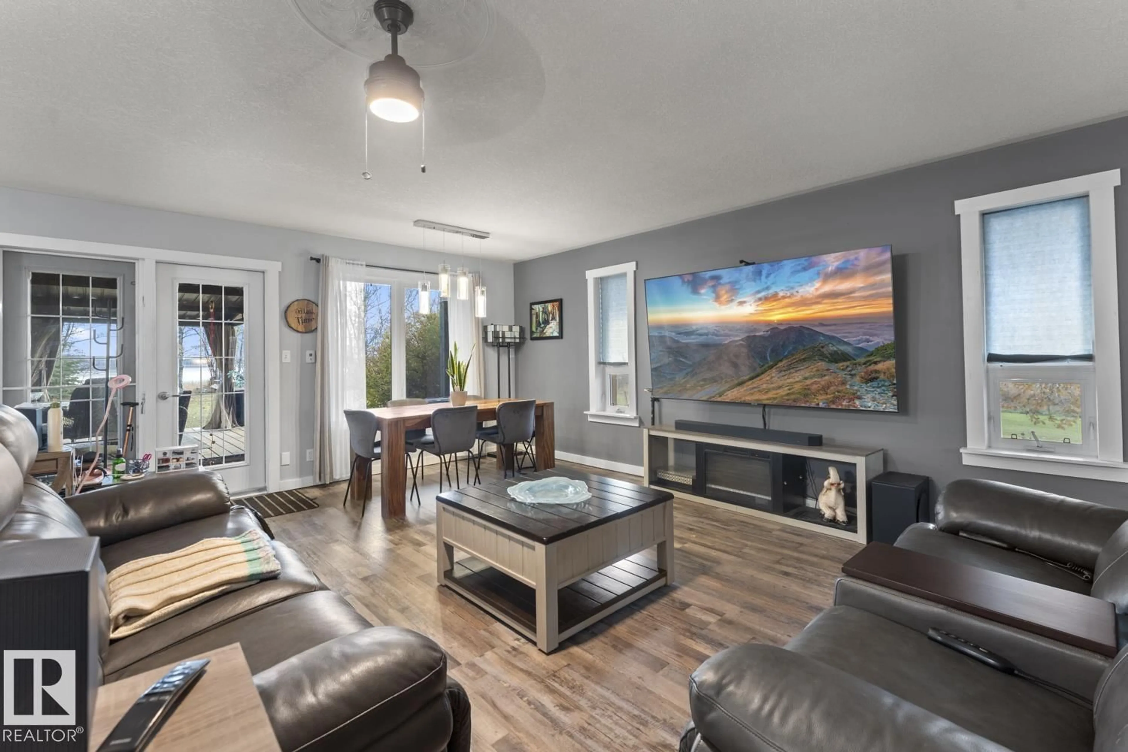 Living room with furniture, unknown for 61025A RGE RD 465, Rural Bonnyville M.D. Alberta T9N2J6