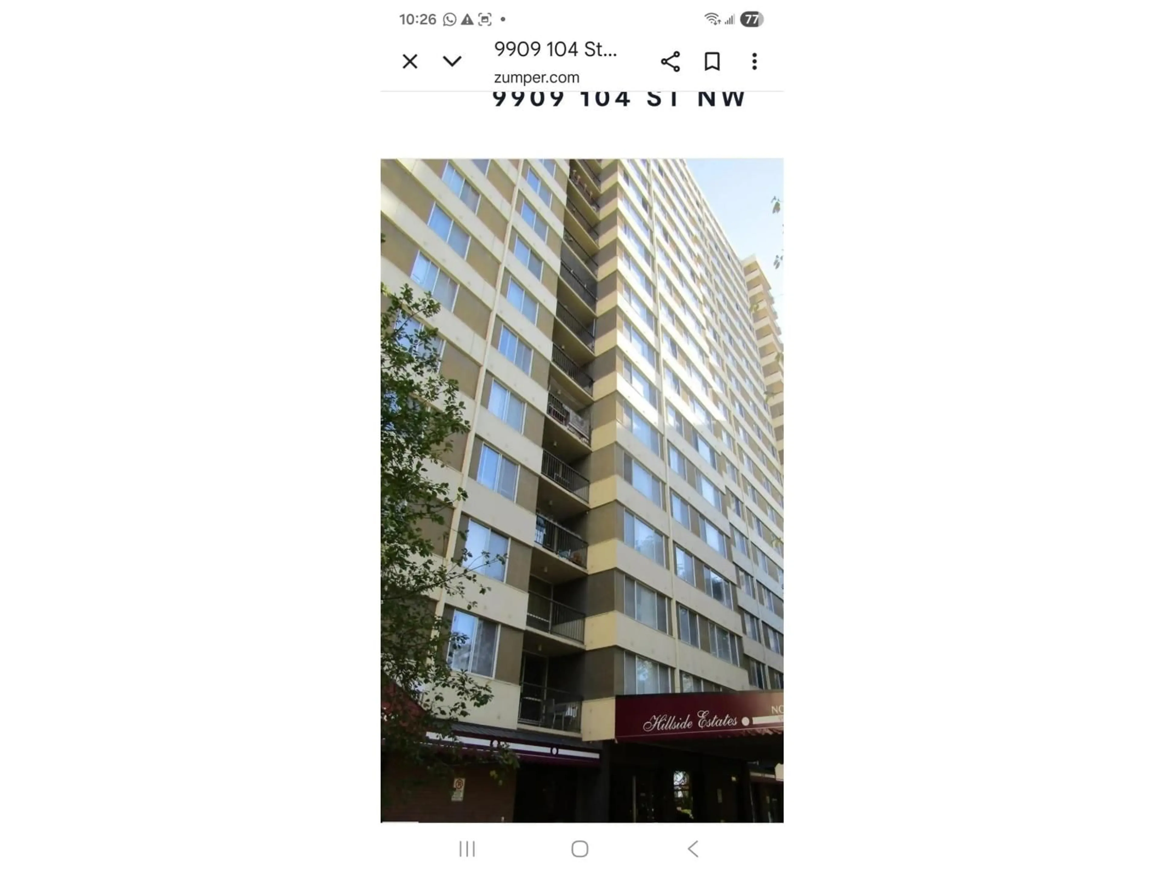 Blurry image for 810 - 9909 104 ST NW, Edmonton Alberta T5K2G5