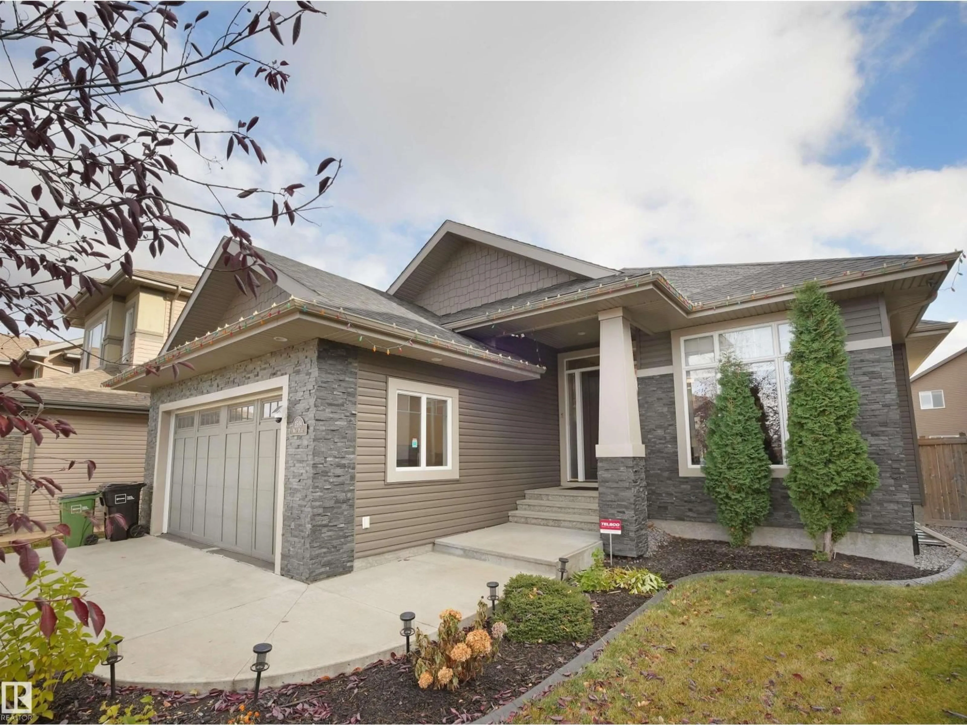 Home with brick exterior material, street for 3509 WEST PL NW, Edmonton Alberta T6W0T6