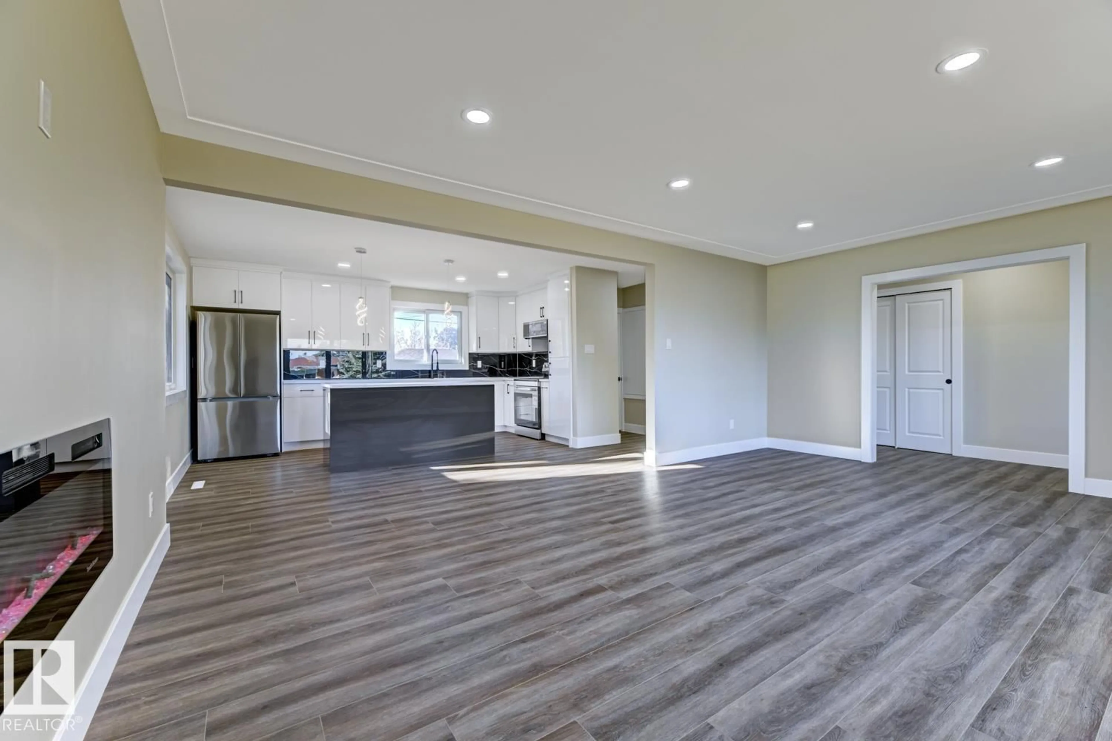 Open concept kitchen, unknown for NW - 12904 95A ST, Edmonton Alberta T5E4A1