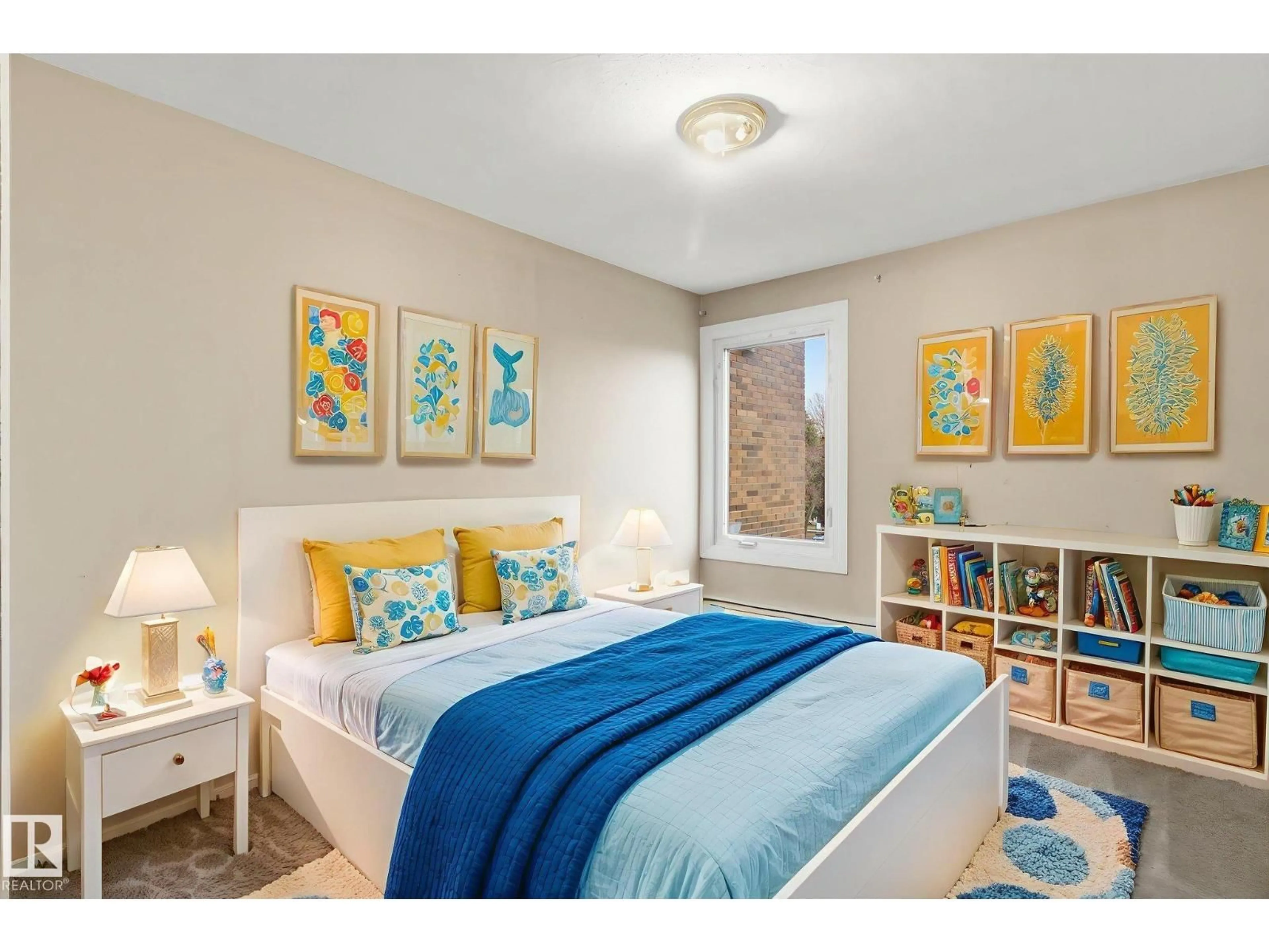 Bedroom with bed, unknown for 202 - 7815 159 ST, Edmonton Alberta T5R2E1