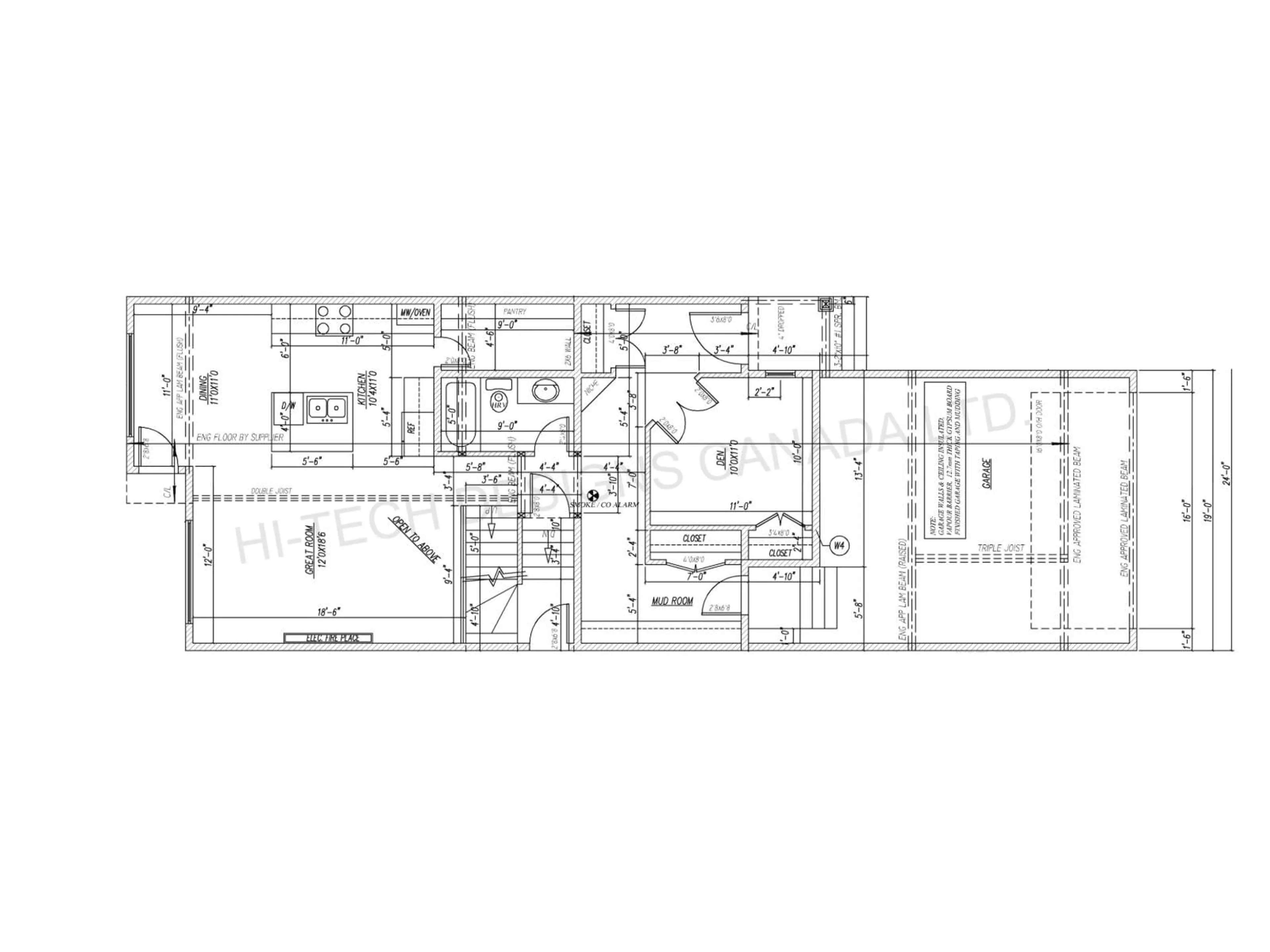Floor plan for 232 CRYSTAL CREEK DR, Leduc Alberta T9E0X6