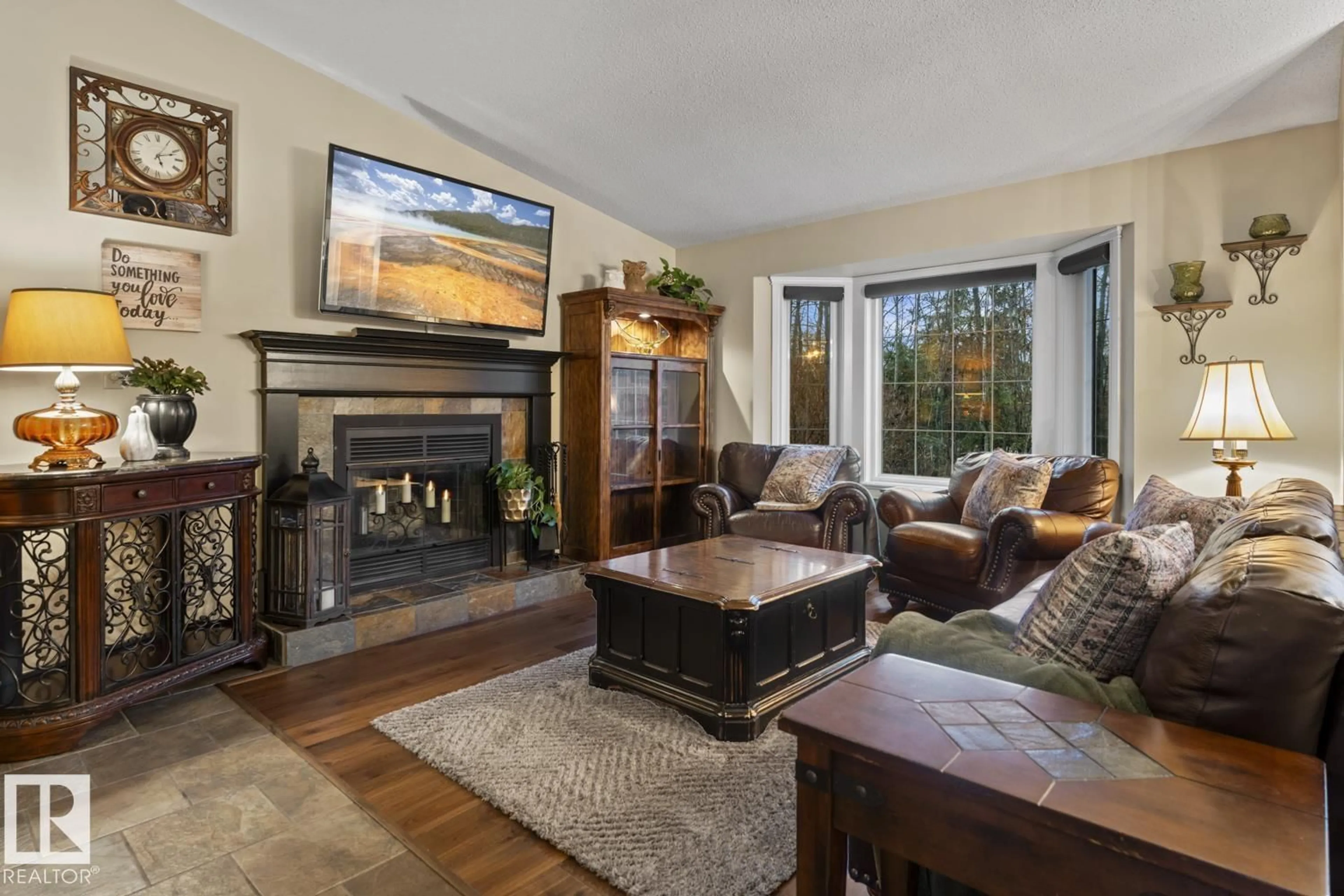 Living room with furniture, unknown for 63005 RANGE ROAD 412, Rural Bonnyville M.D. Alberta T9M1P1