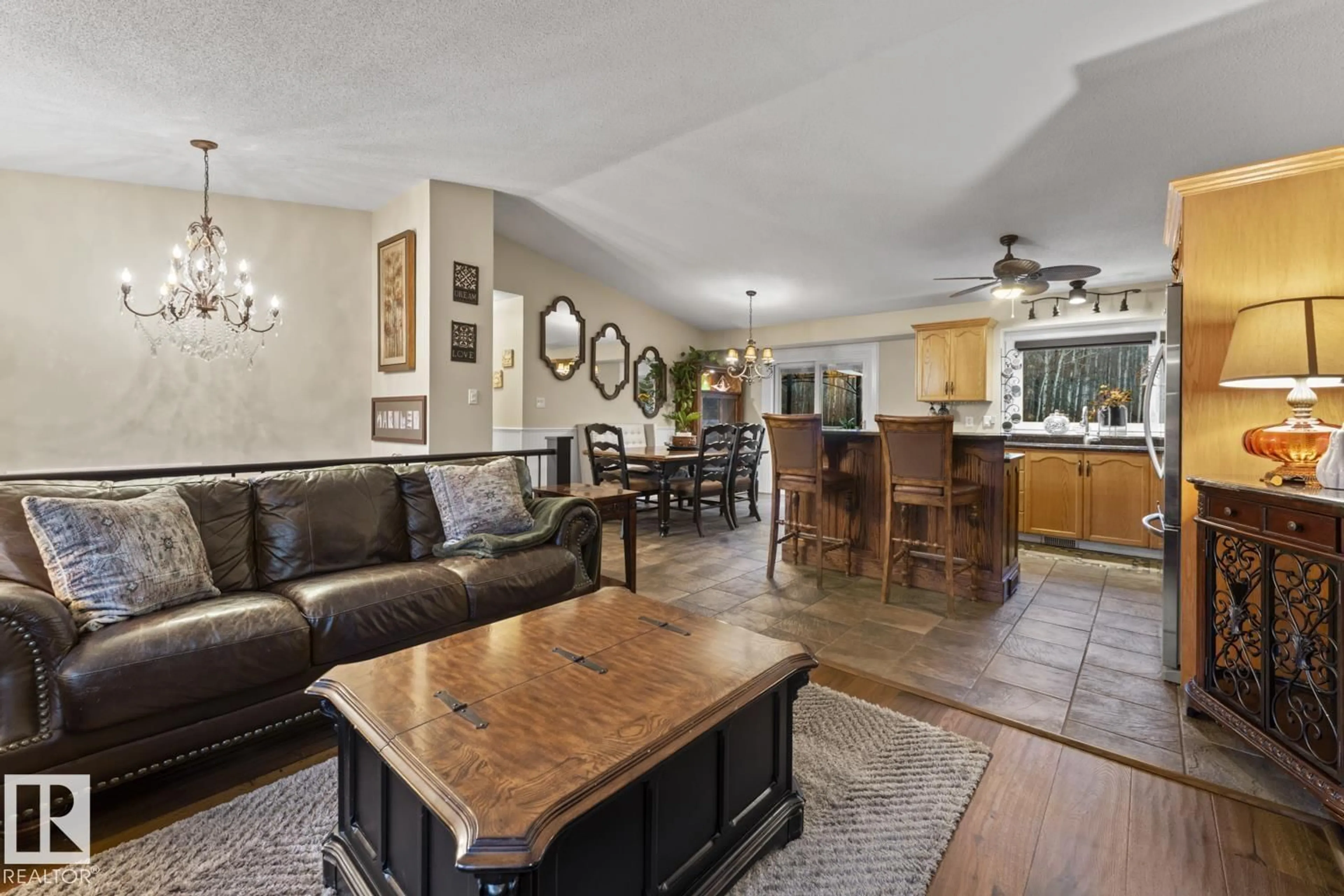 Living room with furniture, unknown for 63005 RANGE ROAD 412, Rural Bonnyville M.D. Alberta T9M1P1