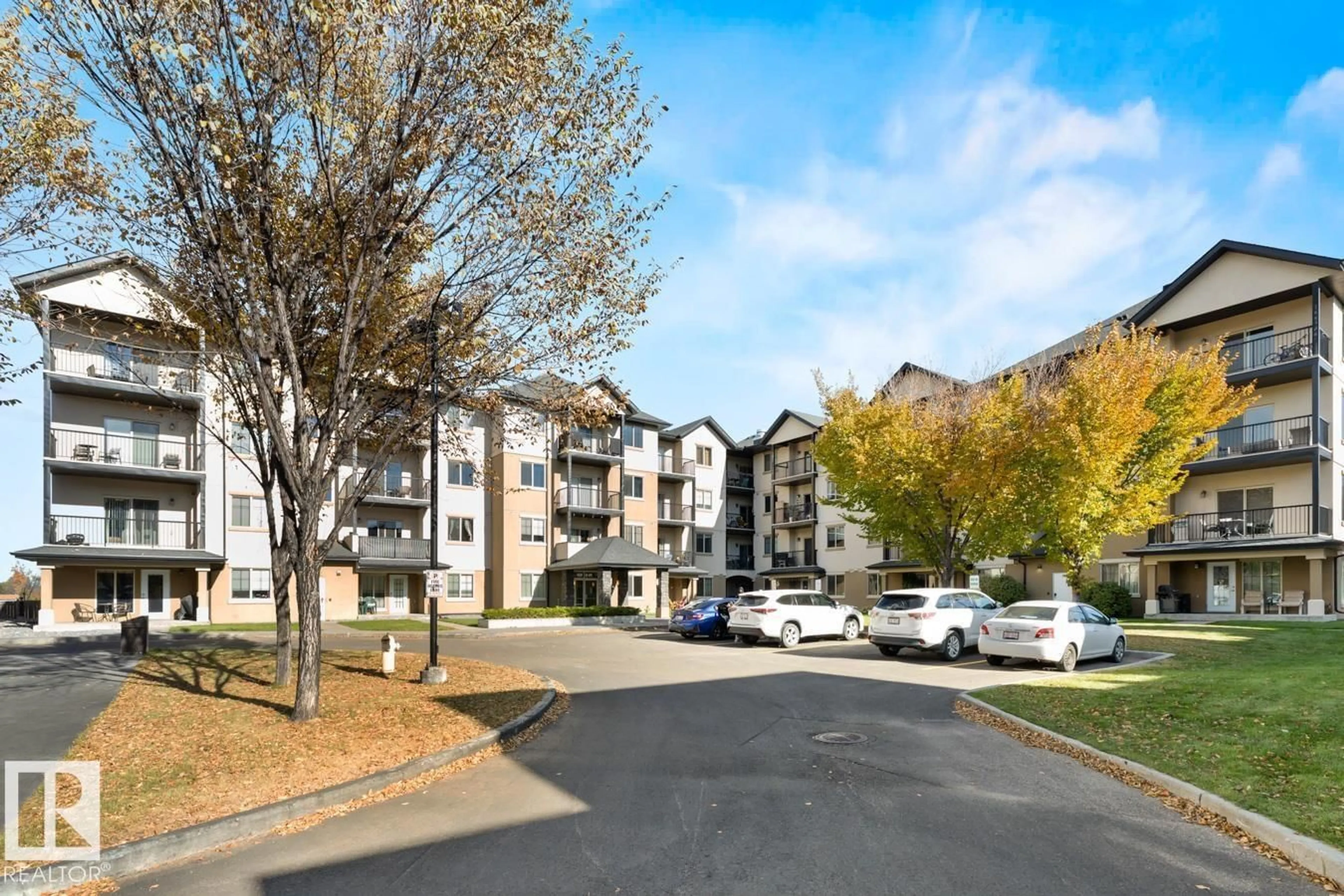 Patio, mountain view for #114 - 10520 56 AV, Edmonton Alberta T6H0X7