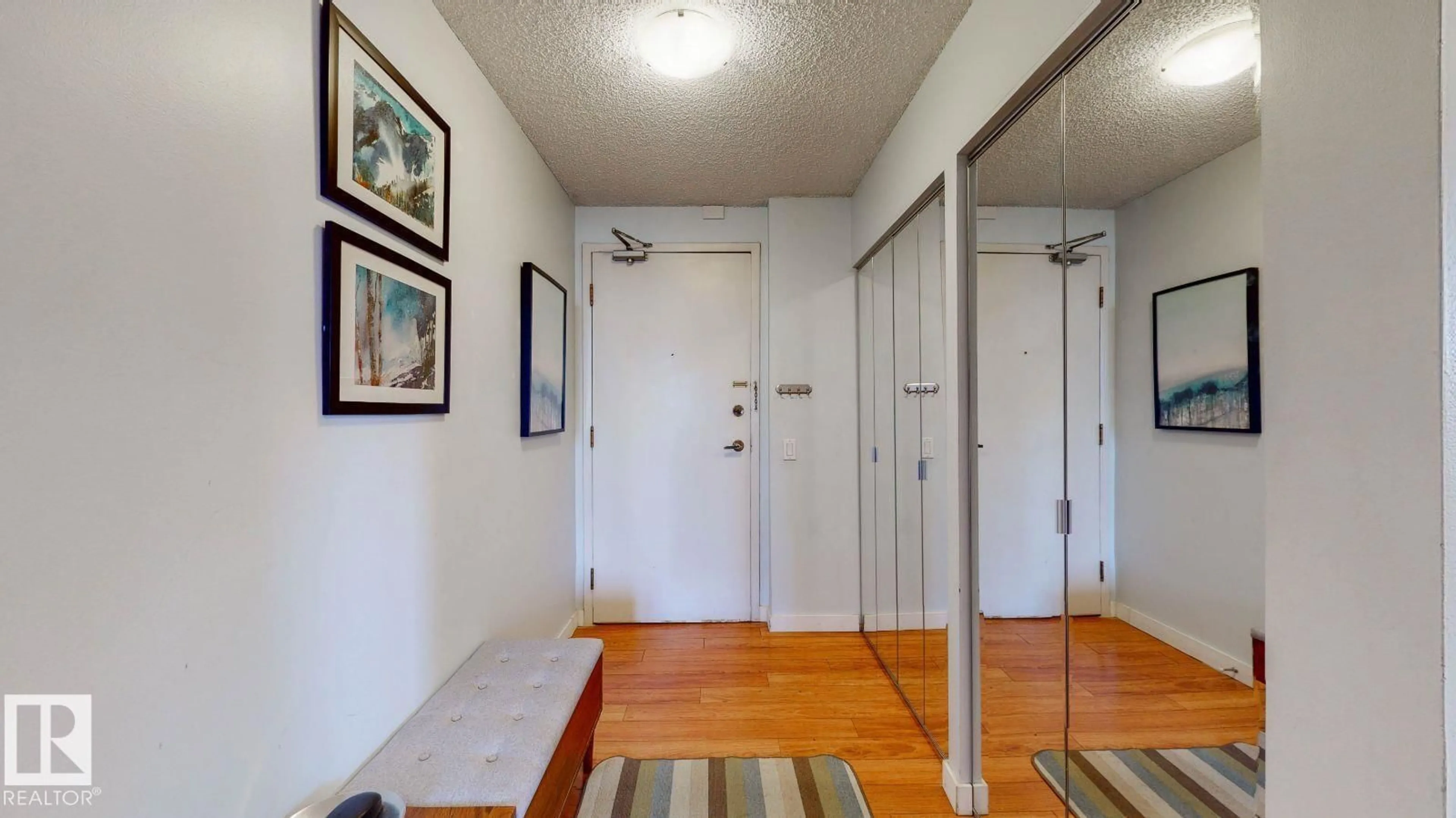 Indoor entryway for 301 - 10175 109 ST NW, Edmonton Alberta T5J3P2
