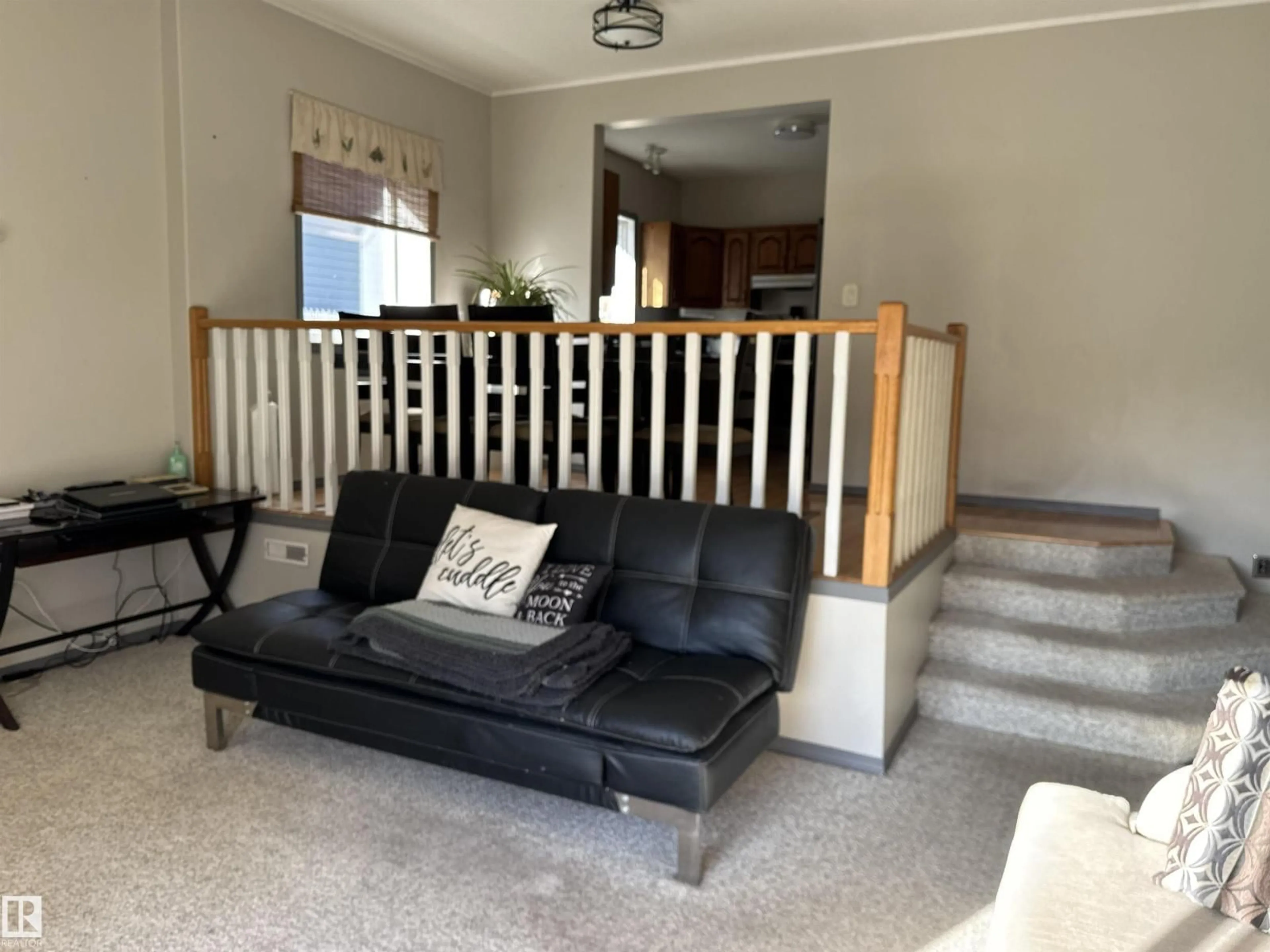 Living room with furniture, unknown for 4745 49 AV, Drayton Valley Alberta T7A1J3