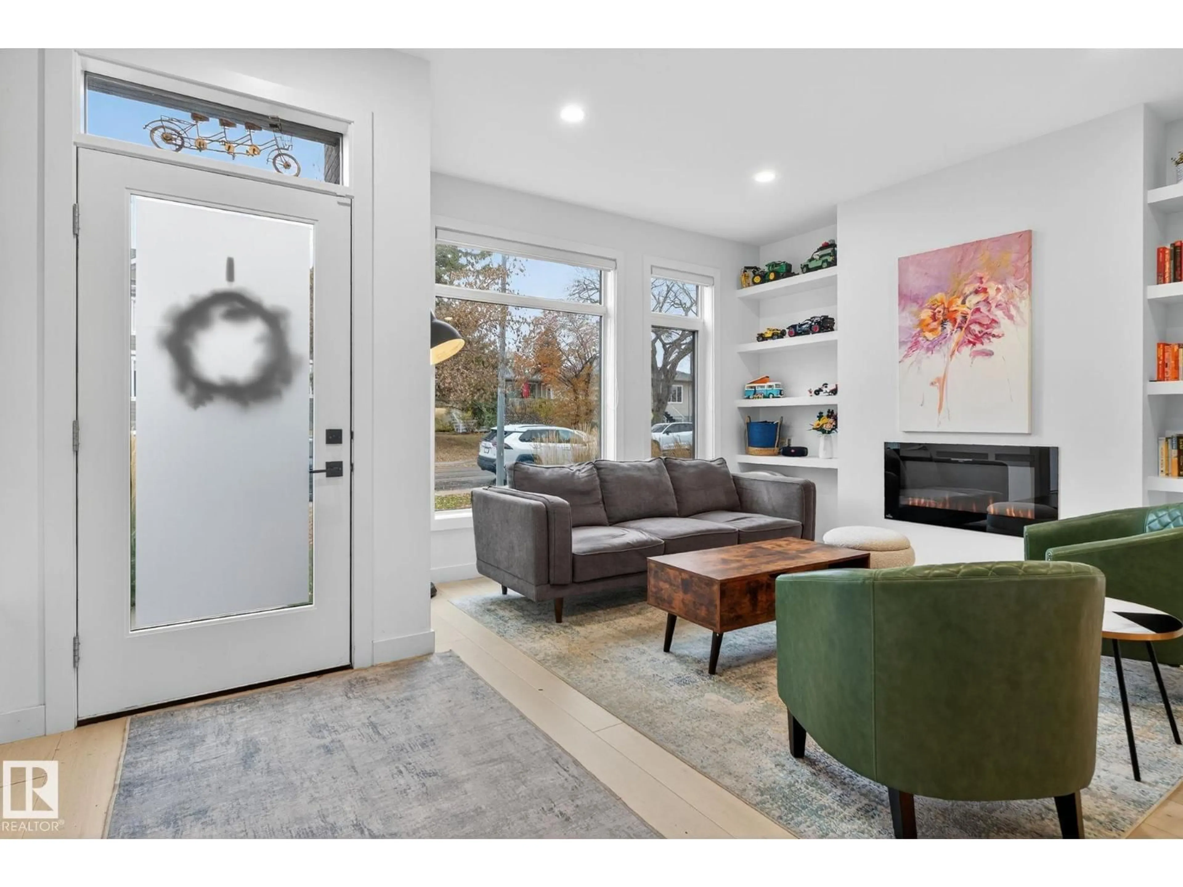 Living room with furniture, unknown for NW - 10511 75 ST, Edmonton Alberta T6A2Z6