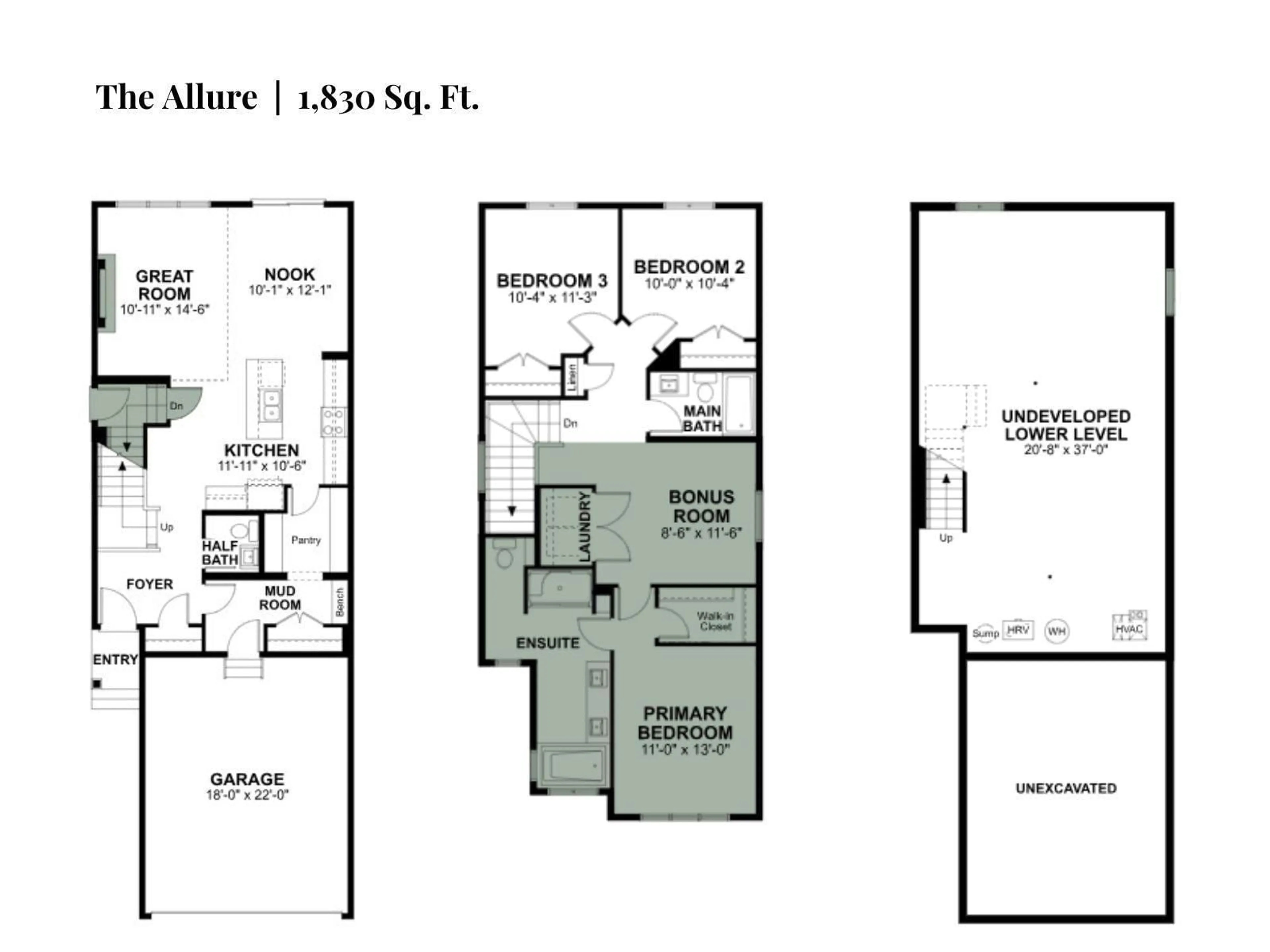 Floor plan for NW - 2503 194 ST, Edmonton Alberta T6M1P5