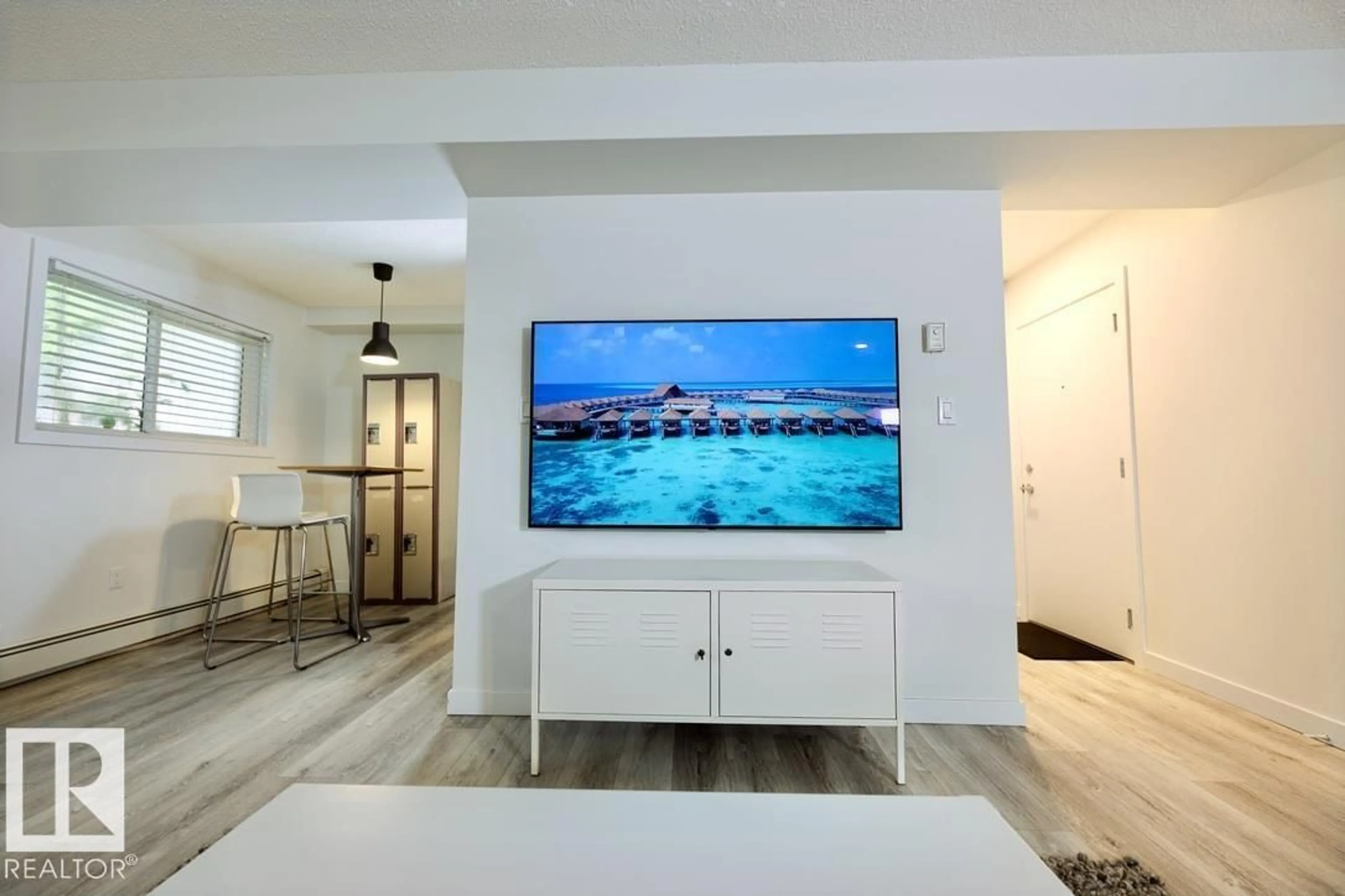 Home theater for #101 - 10625 83 AV, Edmonton Alberta T6E2E3