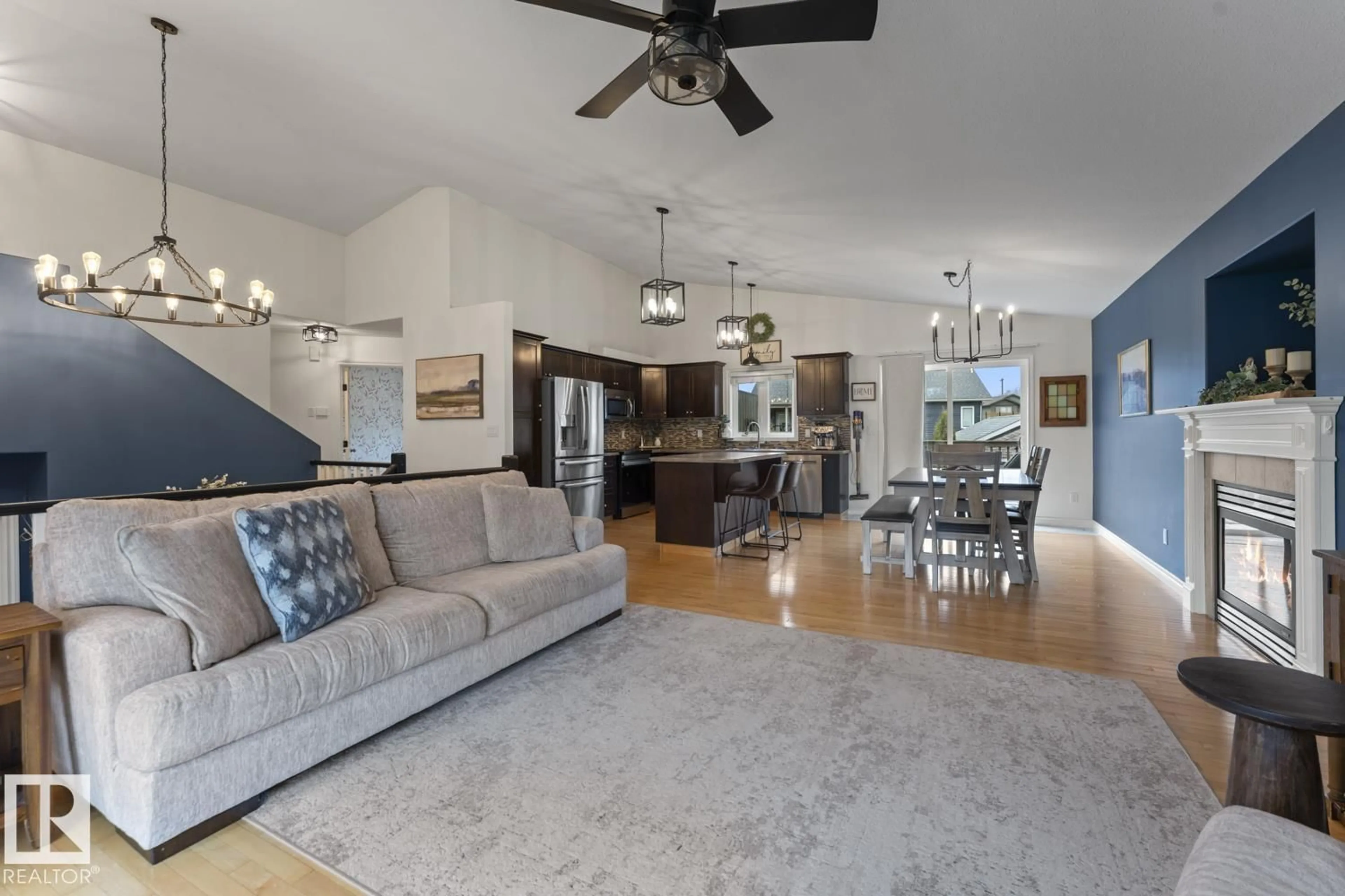 Living room with furniture, unknown for 506 26 ST, Cold Lake Alberta T9M0B2