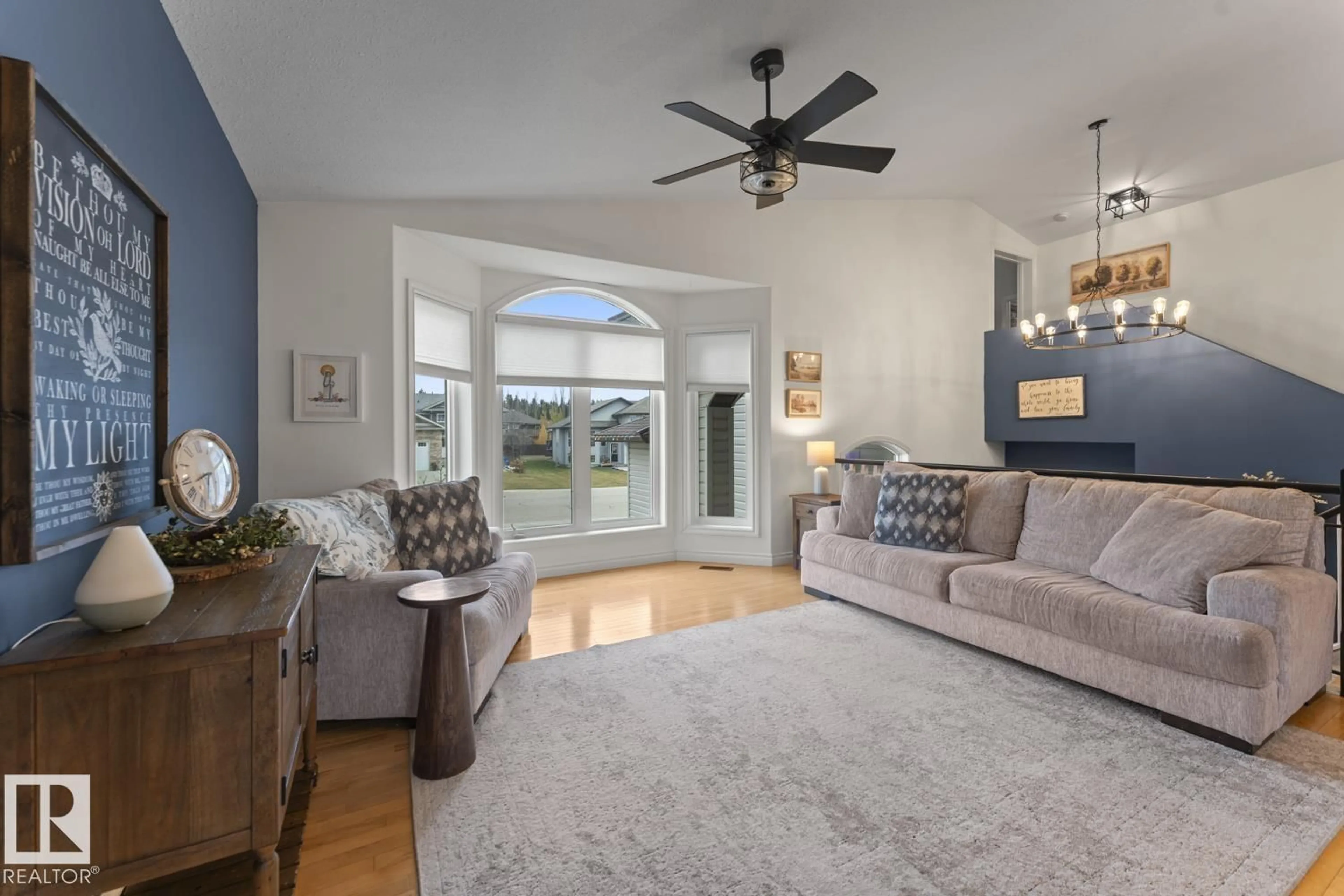 Living room with furniture, unknown for 506 26 ST, Cold Lake Alberta T9M0B2