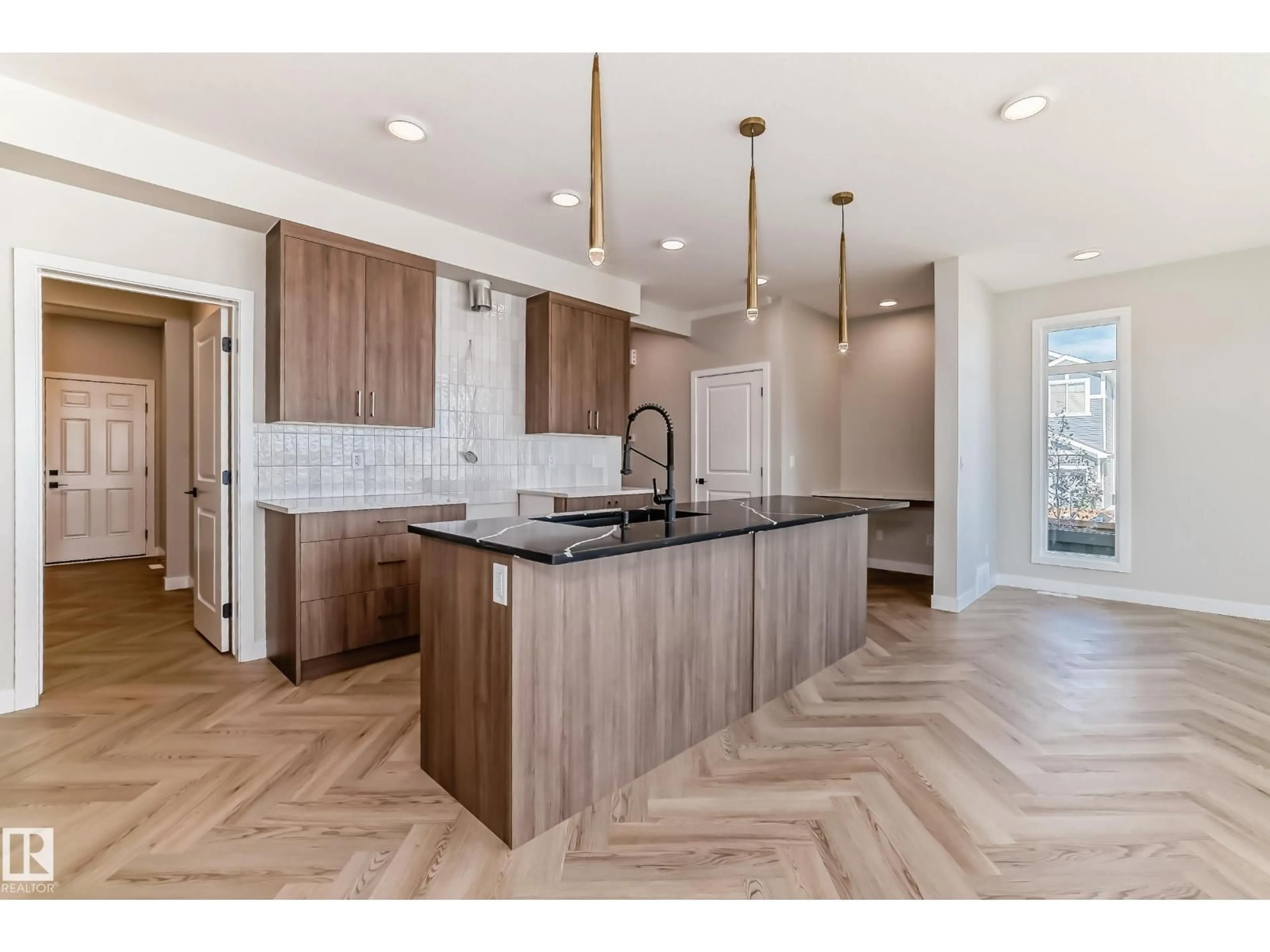 Open concept kitchen, unknown for NW - 20612 43 AV, Edmonton Alberta T6M3E3