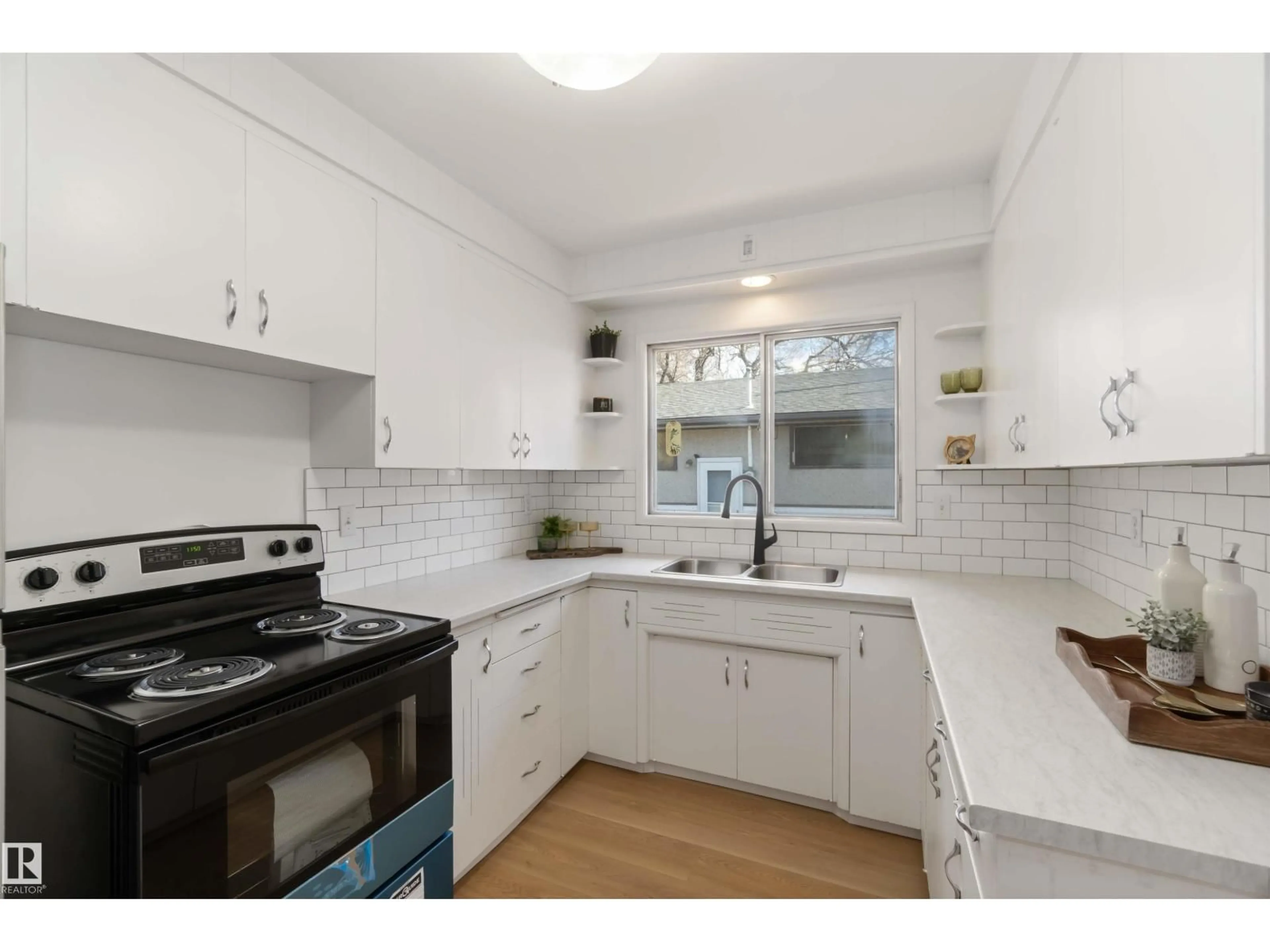 Standard kitchen, ceramic/tile floor for 4503 46A AV, Leduc Alberta T9E5V5