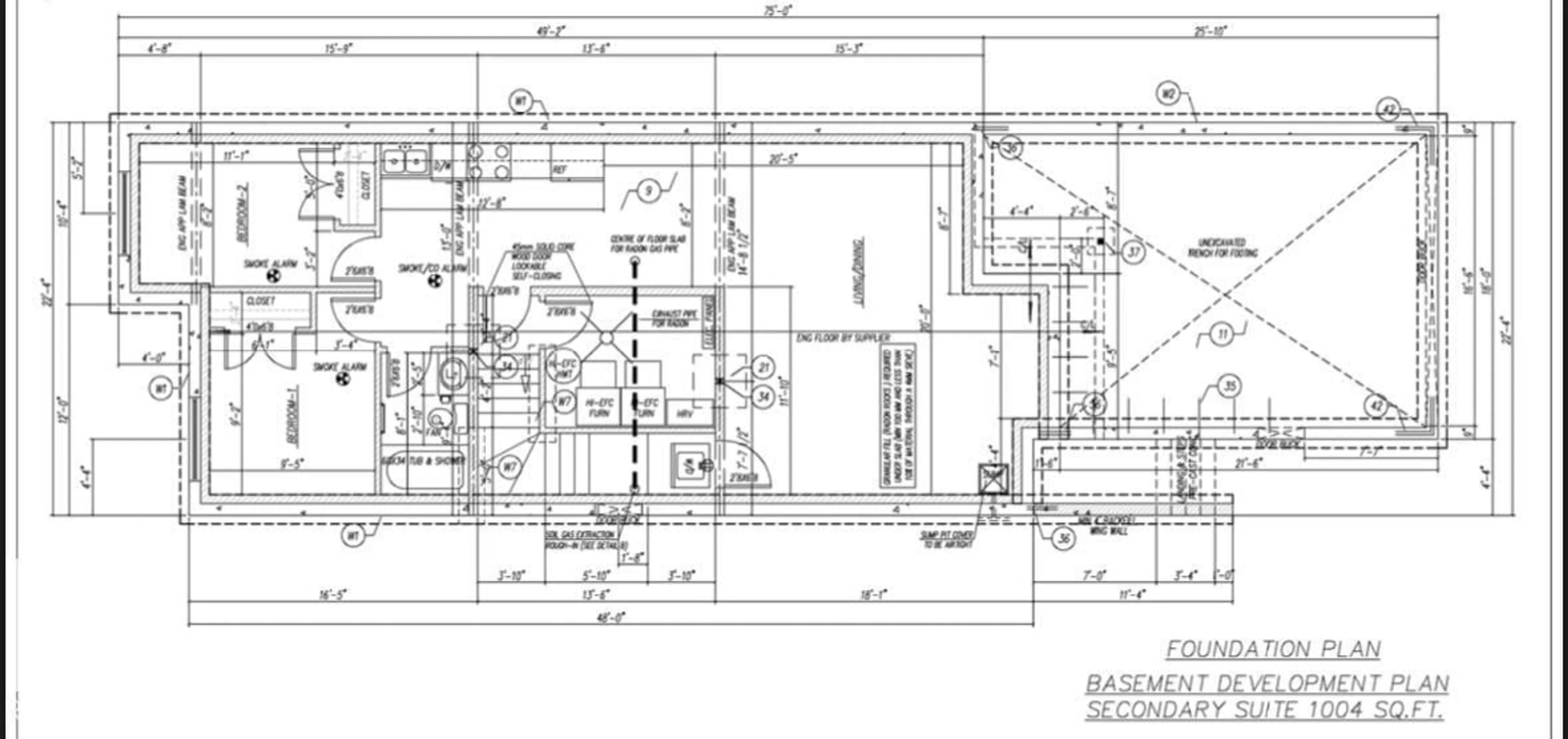 Floor plan for SW - 119 24 ST, Edmonton Alberta T6X3K4