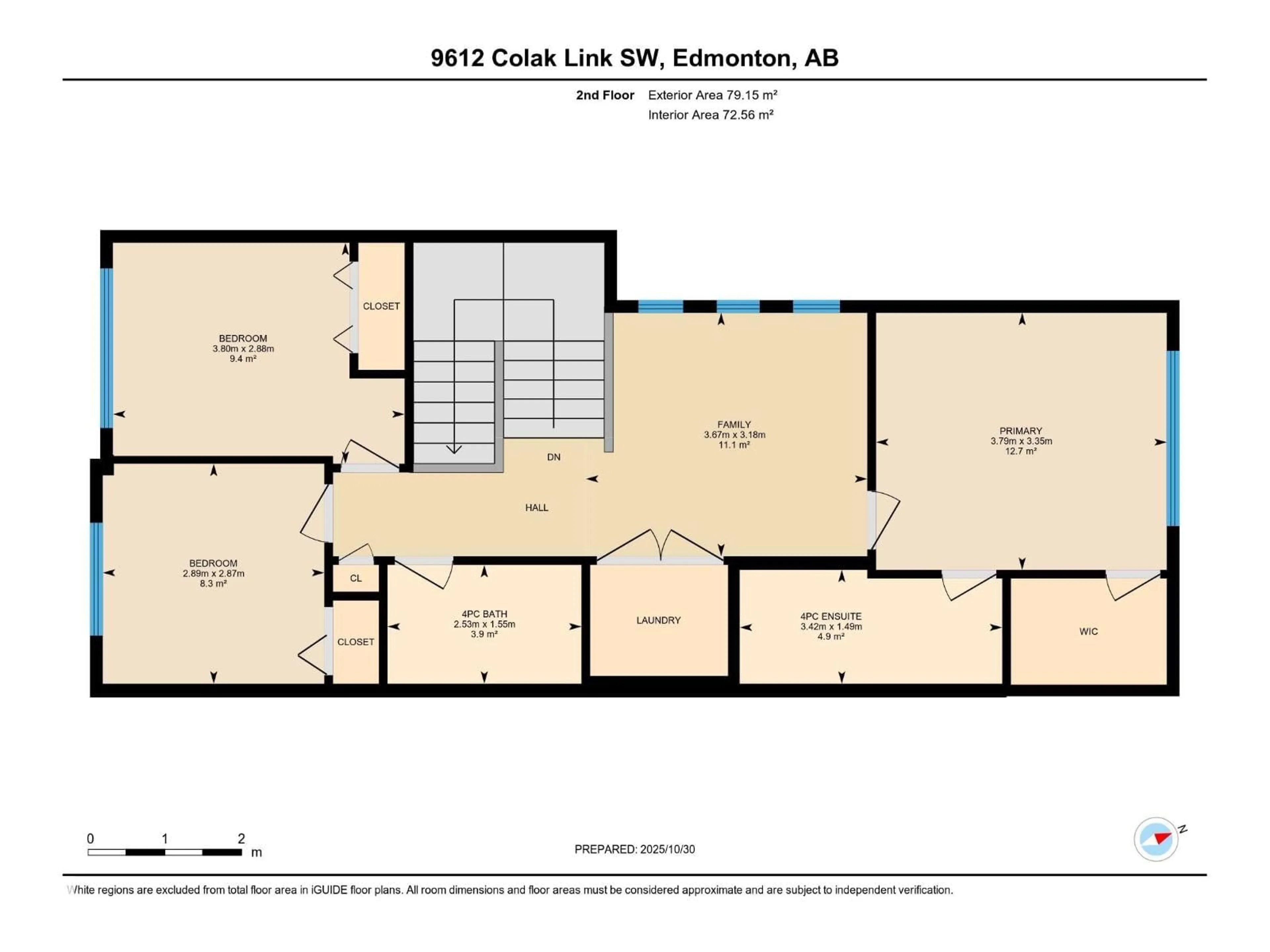 Floor plan for 9612 COLAK LINK LI, Edmonton Alberta T6W5B6