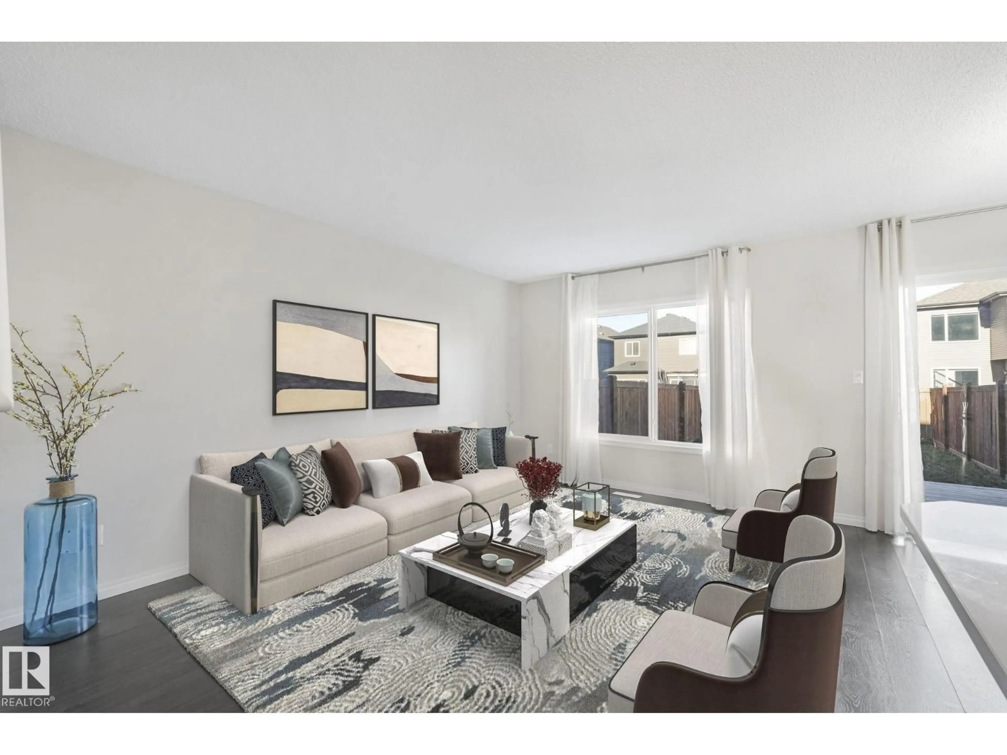 Living room with furniture, unknown for 2082 PRICE LD, Edmonton Alberta T6W3W1