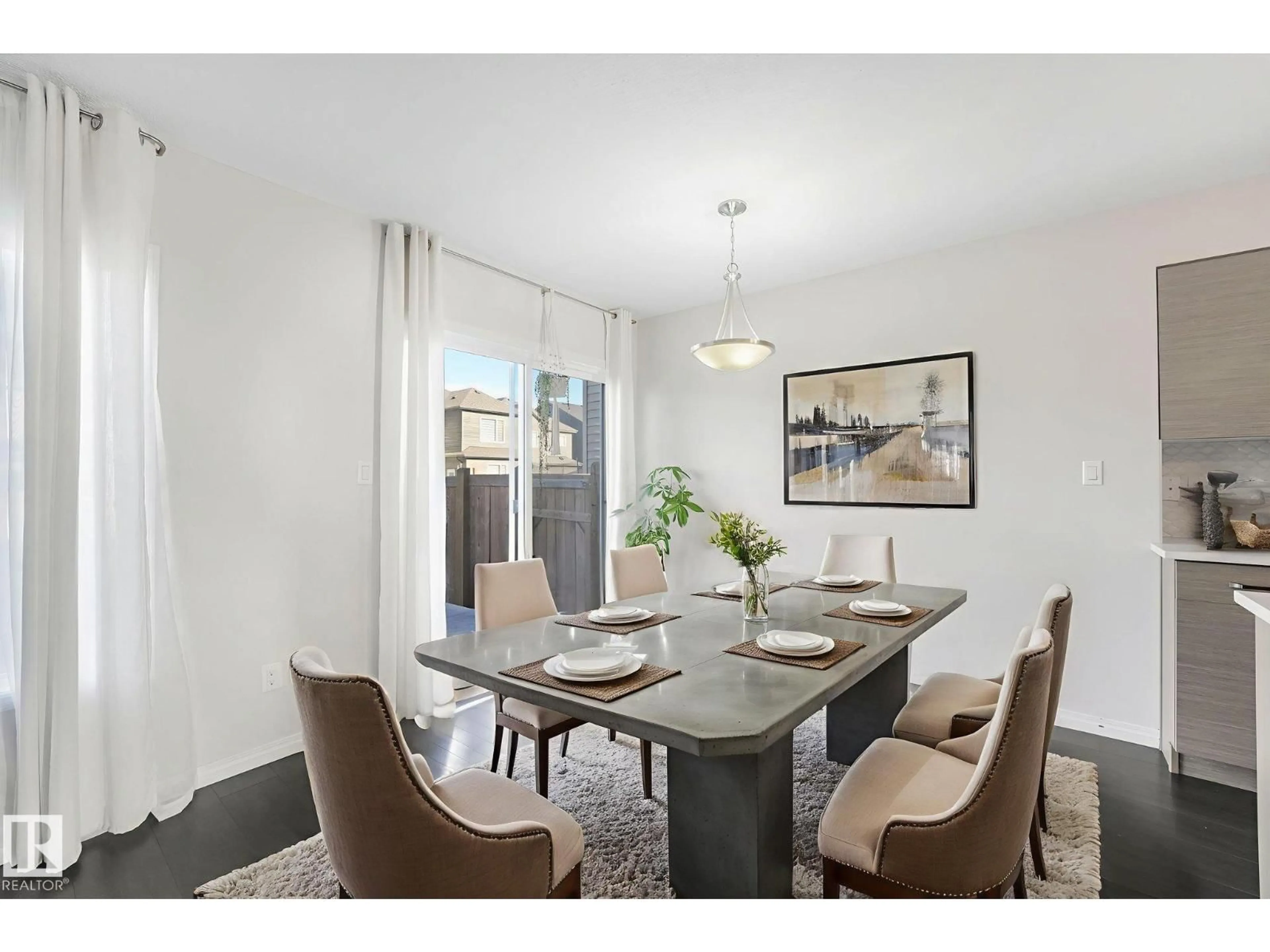 Dining room, ceramic/tile floor for 2082 PRICE LD, Edmonton Alberta T6W3W1