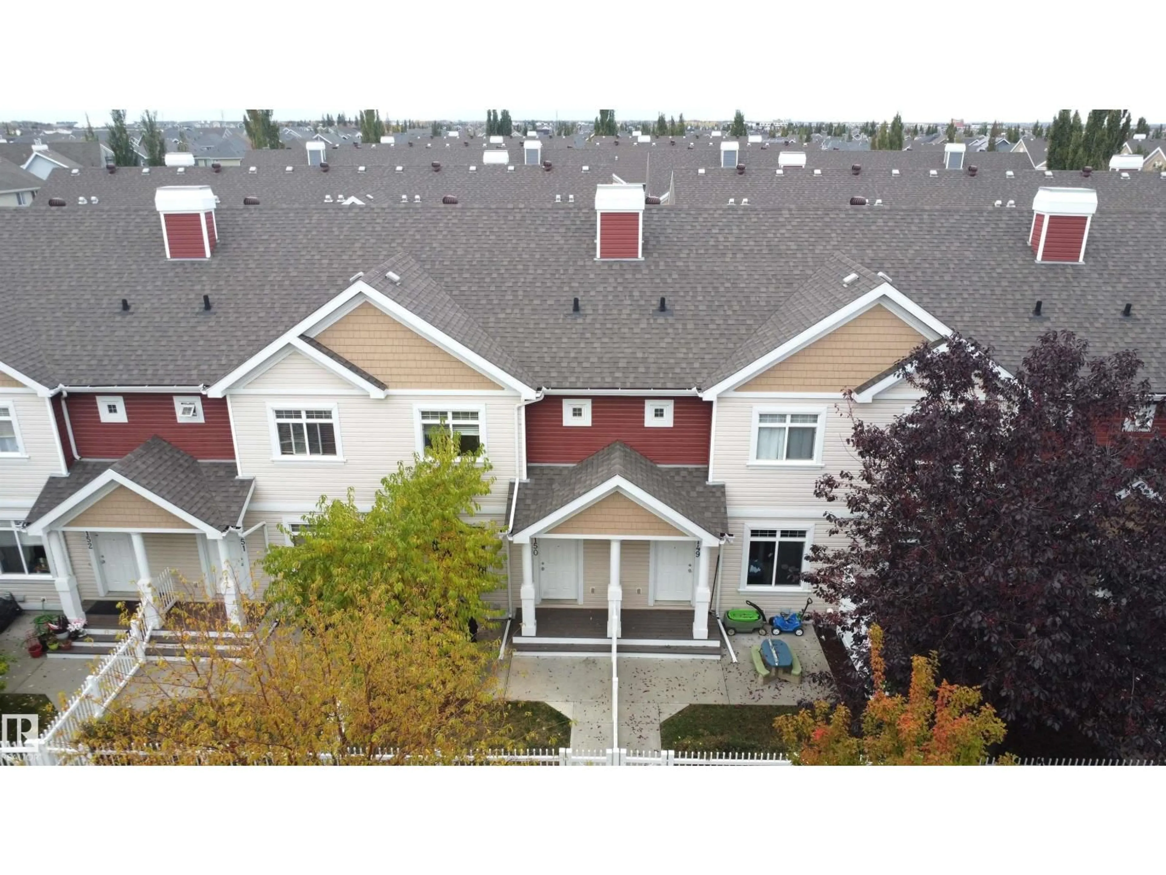 A pic from outside/outdoor area/front of a property/back of a property/a pic from drone, city buildings view from balcony for SW - 150 1804 70 ST, Edmonton Alberta T6X0H4