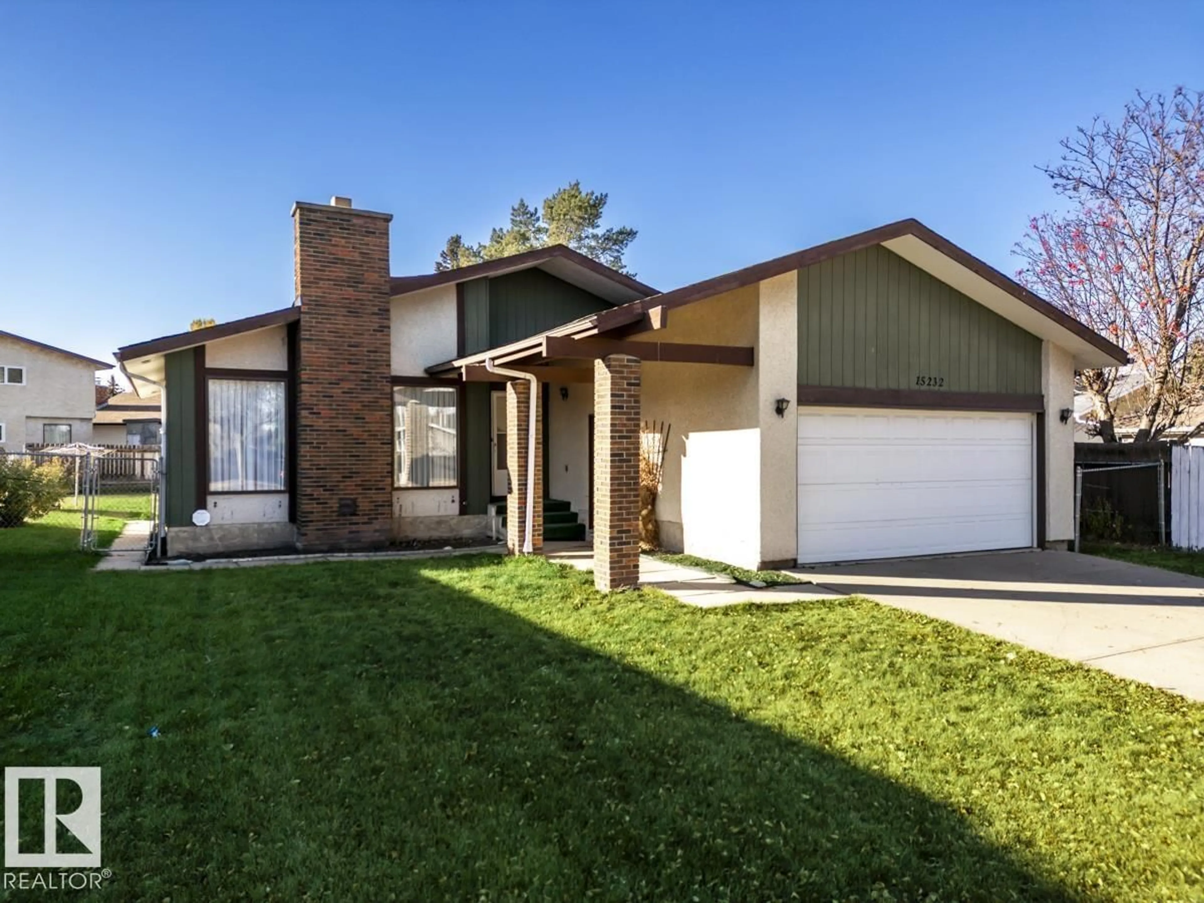 Home with brick exterior material, street for NW - 15232 121 ST, Edmonton Alberta T5X1P7