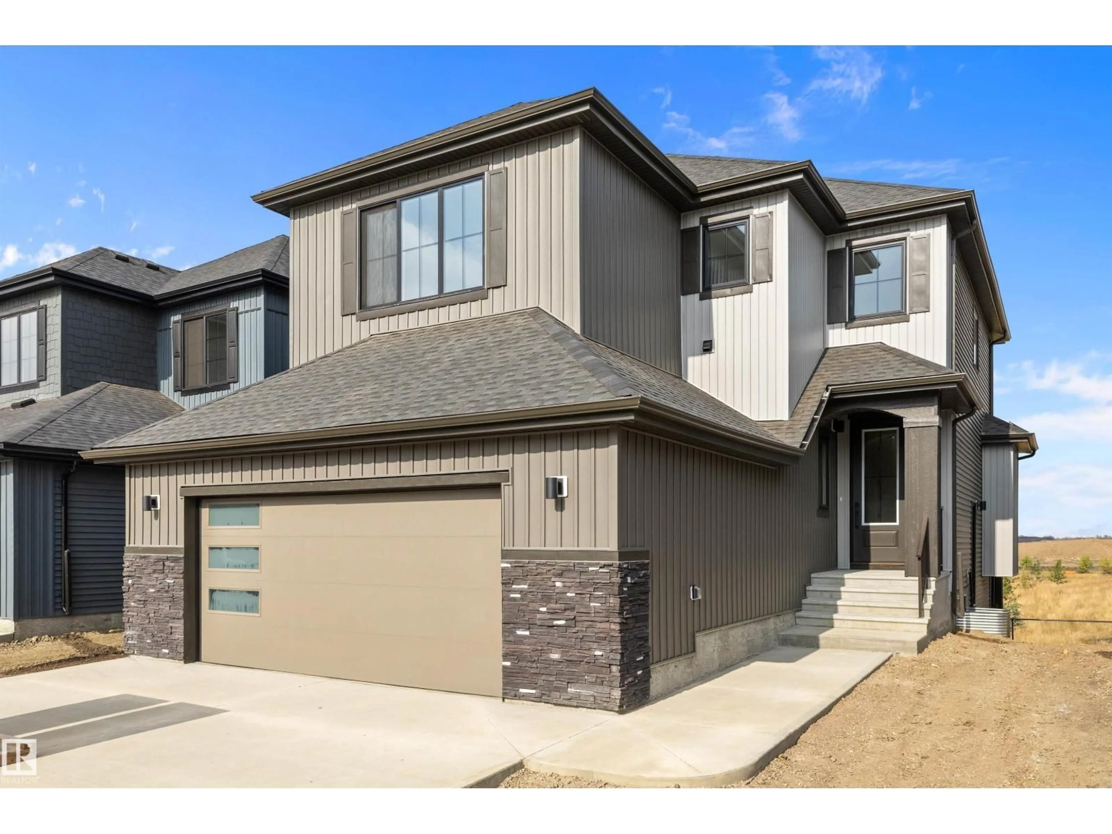 Home with brick exterior material, street for 32 CANNES CV, St. Albert Alberta T8T2C6
