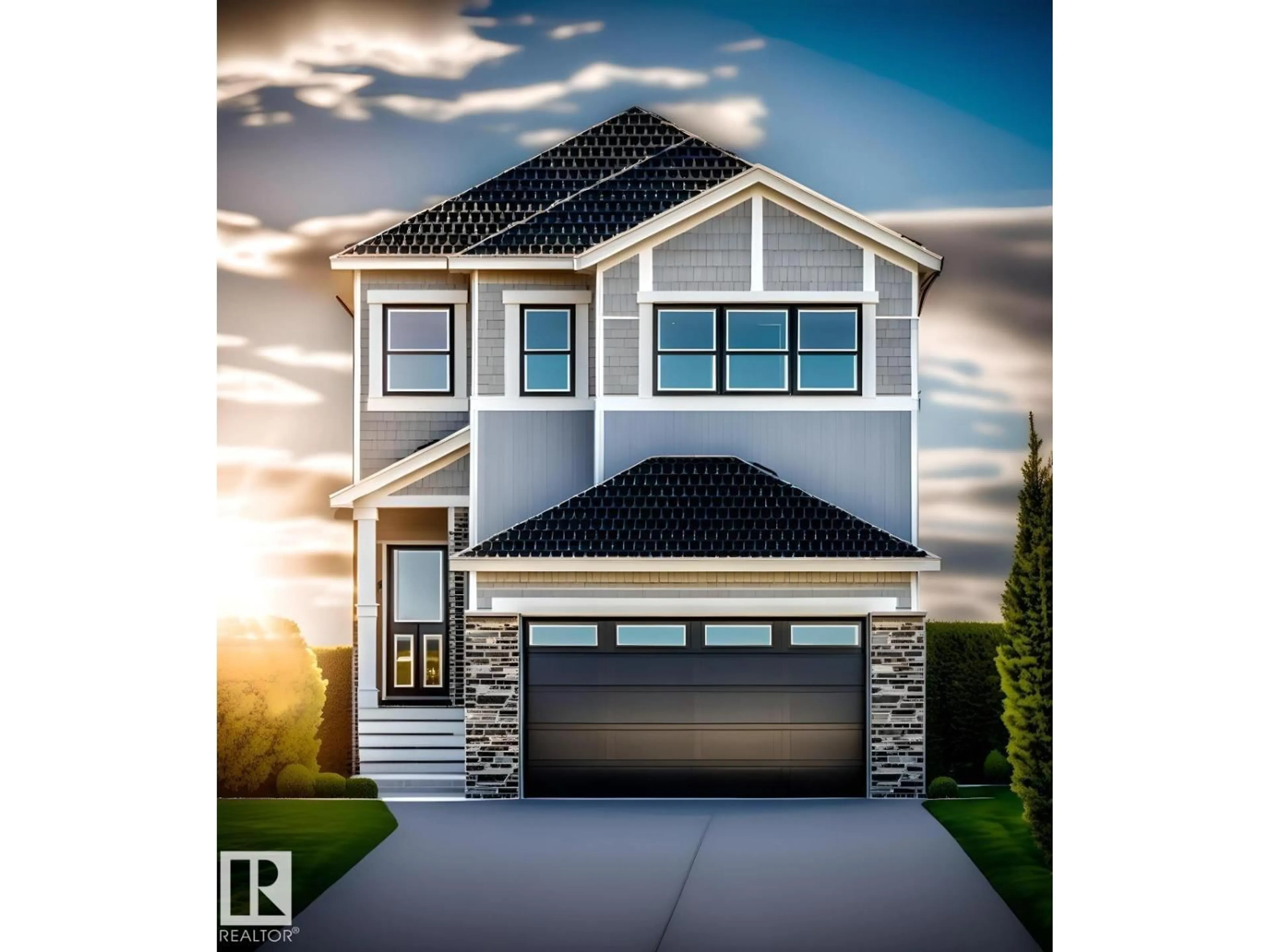 Home with vinyl exterior material, street for 362 BLUFF COVE, Leduc Alberta T9E1S2