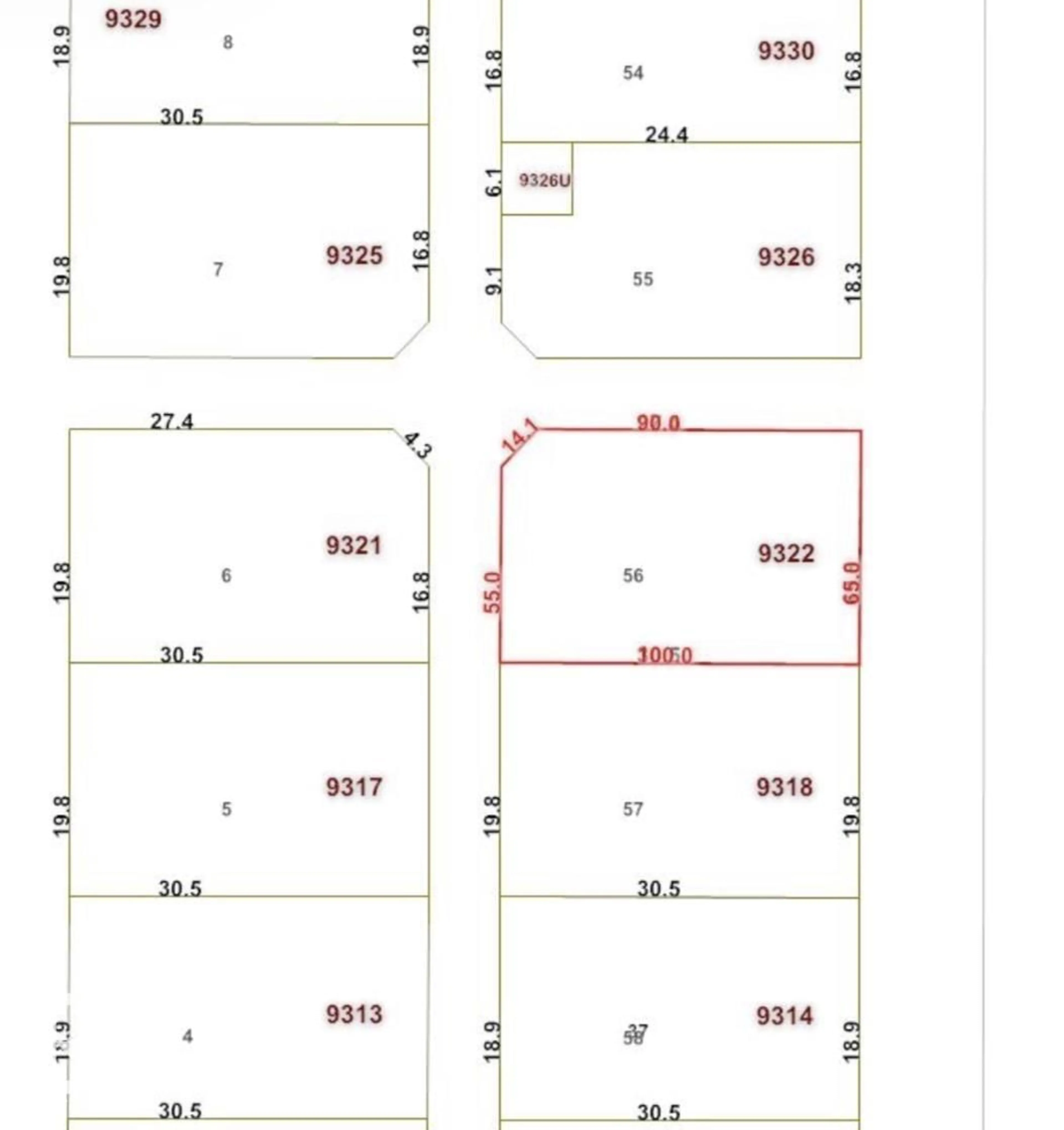 Floor plan for 9322 162 ST, Edmonton Alberta T5R2M9