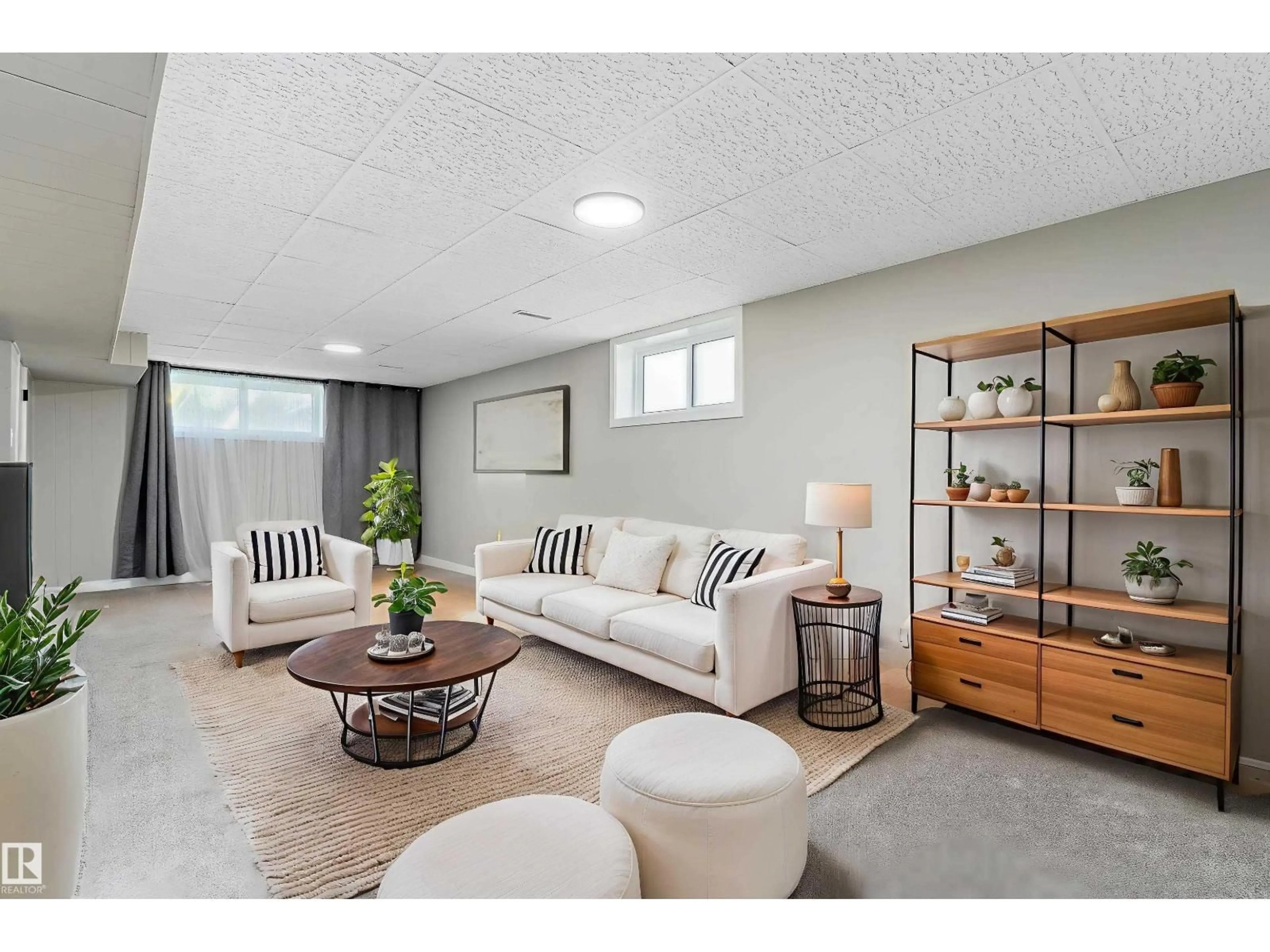 Living room with furniture, unknown for 10157 145 ST, Edmonton Alberta T5N2X6