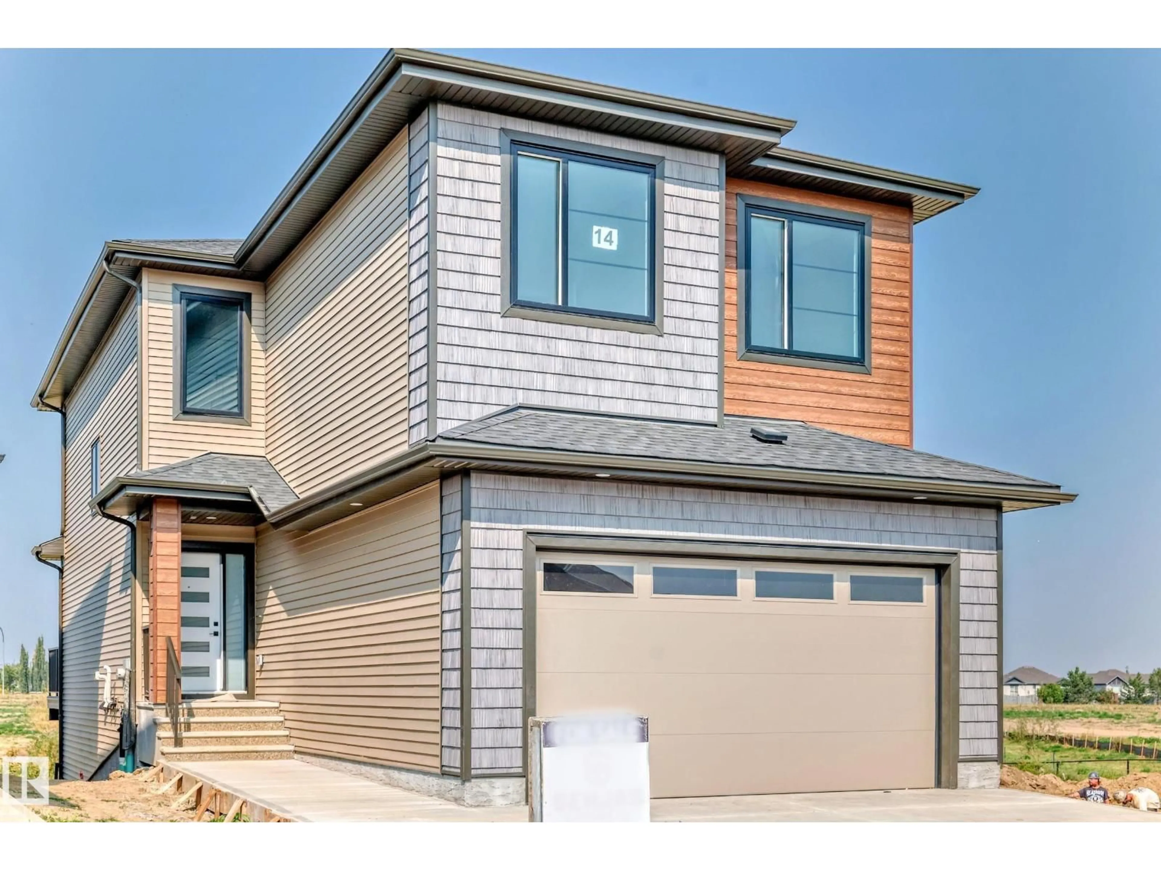 Home with vinyl exterior material, street for 14 TENUTO LI, Spruce Grove Alberta T7X4E2
