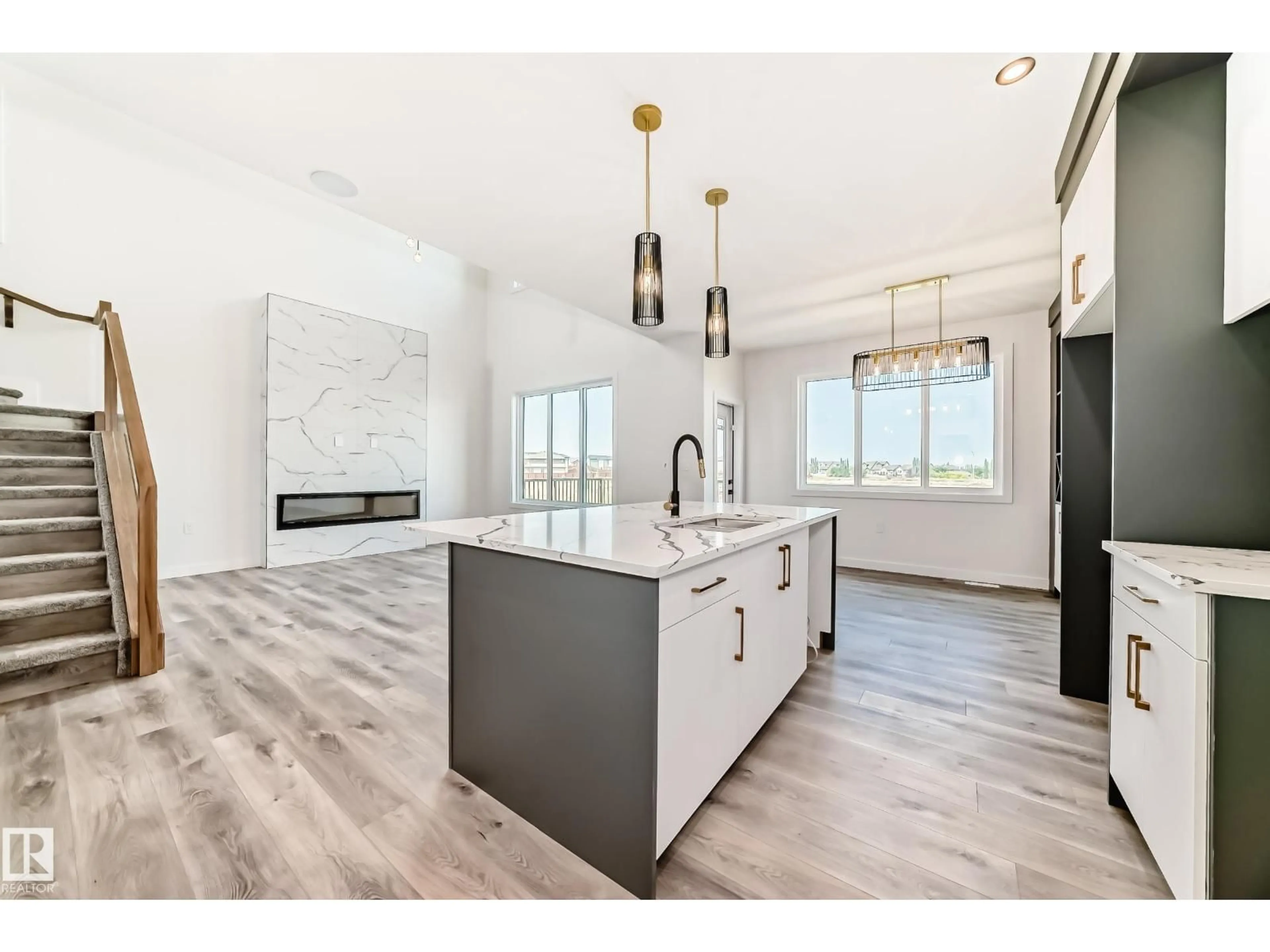 Open concept kitchen, unknown for 14 TENUTO LI, Spruce Grove Alberta T7X4E2