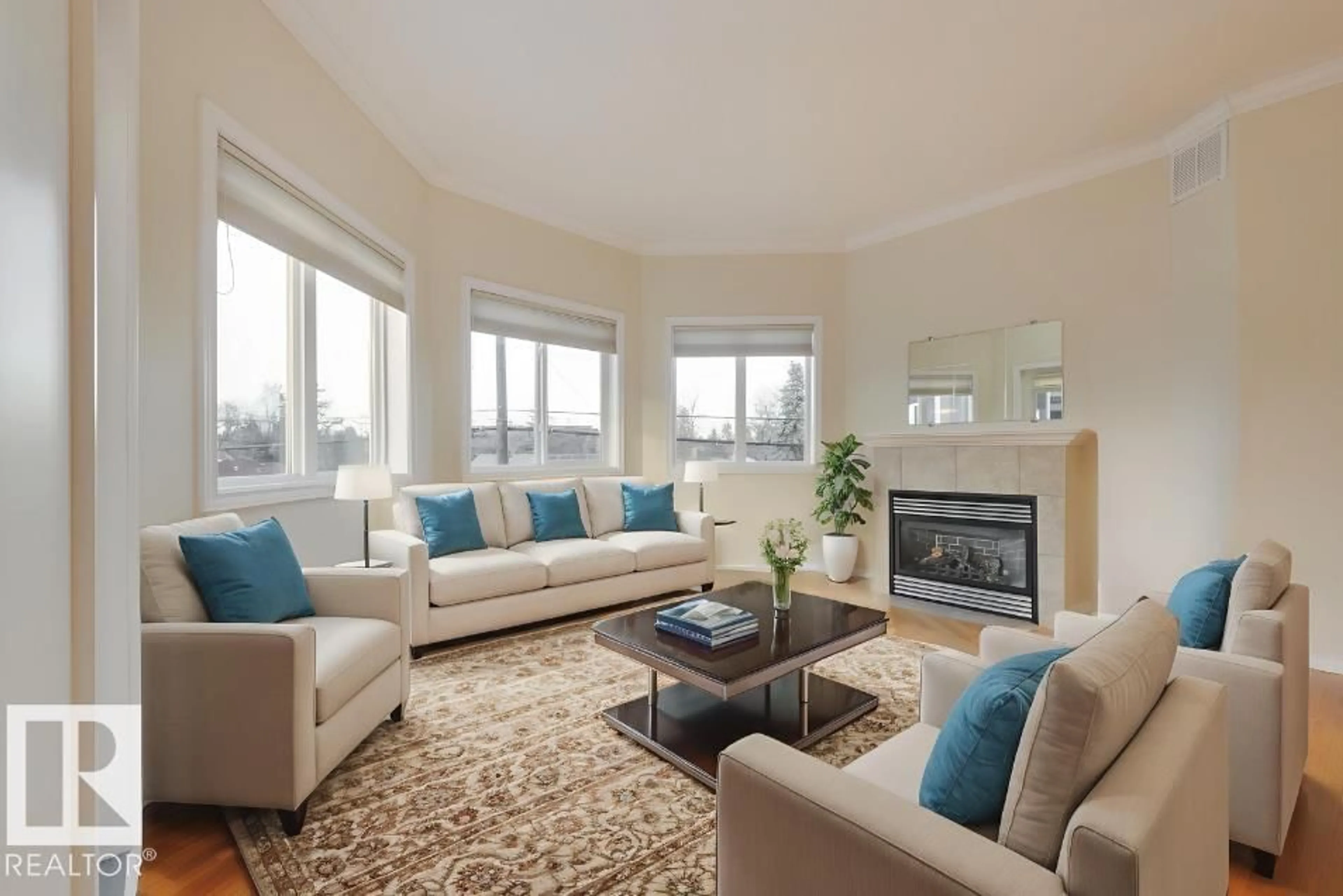 Living room with furniture, unknown for #208 - 8528 82 AV NW, Edmonton Alberta T6C0Y8