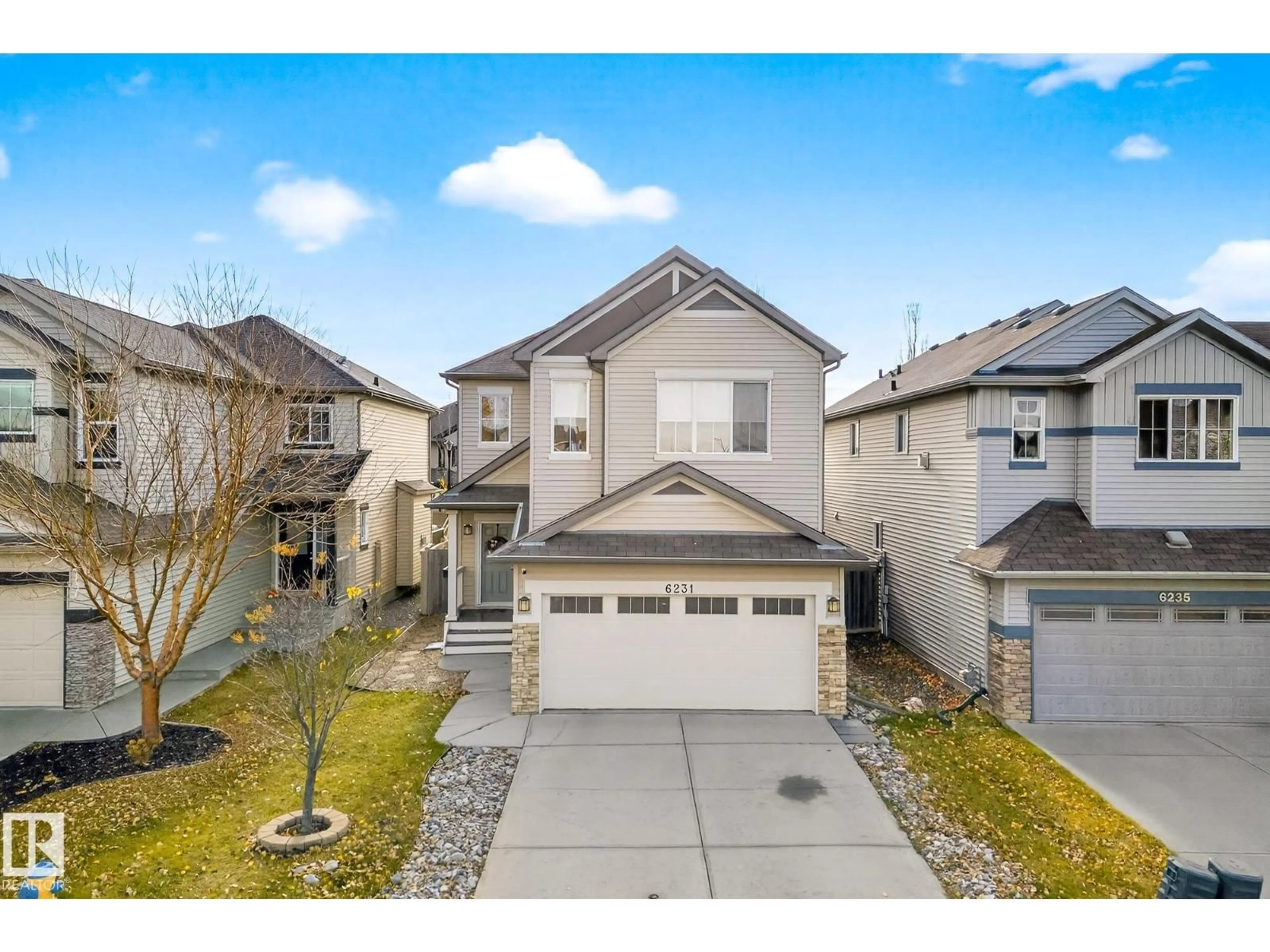A pic from outside/outdoor area/front of a property/back of a property/a pic from drone, street for 6231 18 AV, Edmonton Alberta T6X0S1