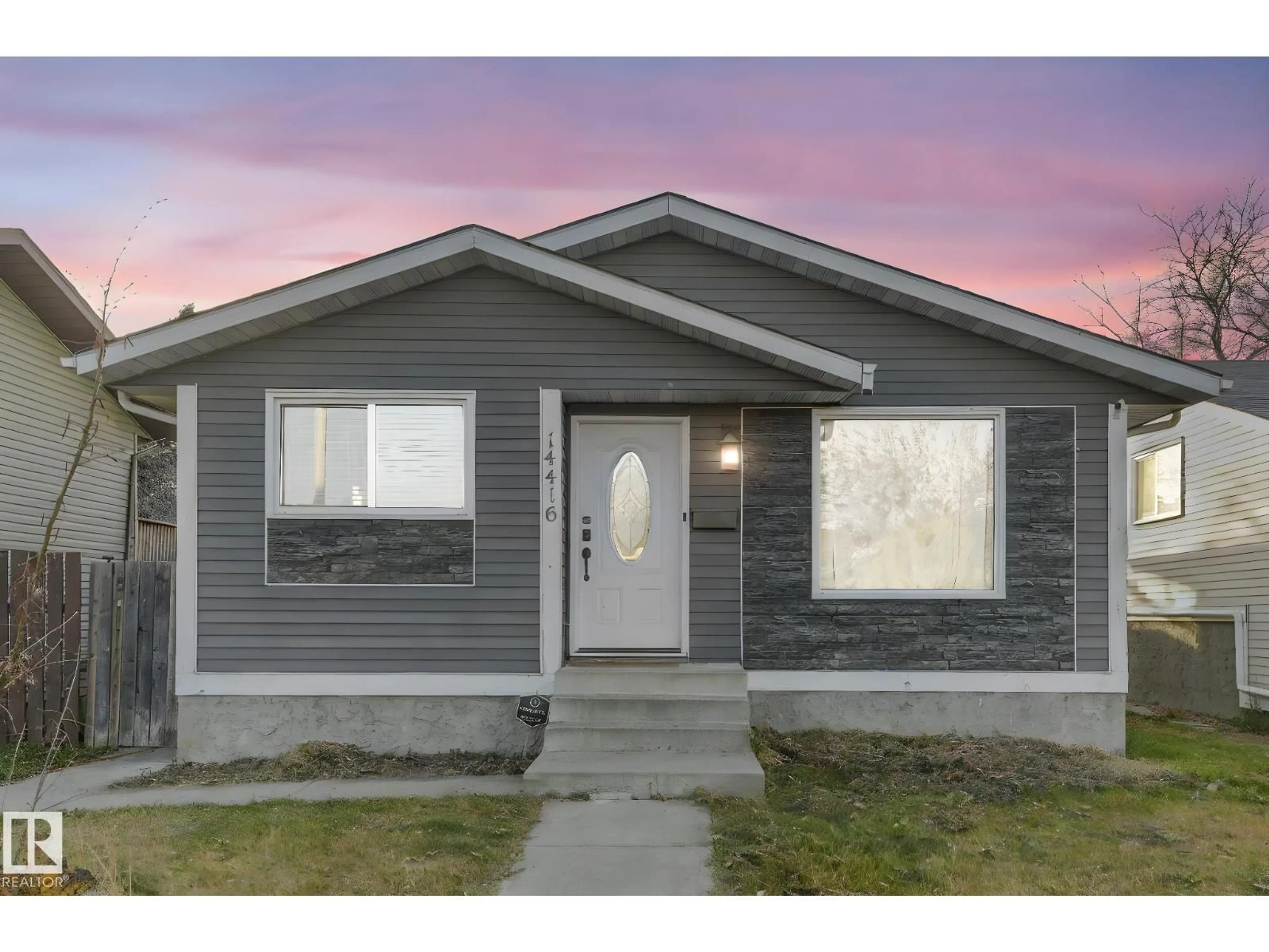 Home with vinyl exterior material, street for NW - 14416 31 ST, Edmonton Alberta T5Y1Y8