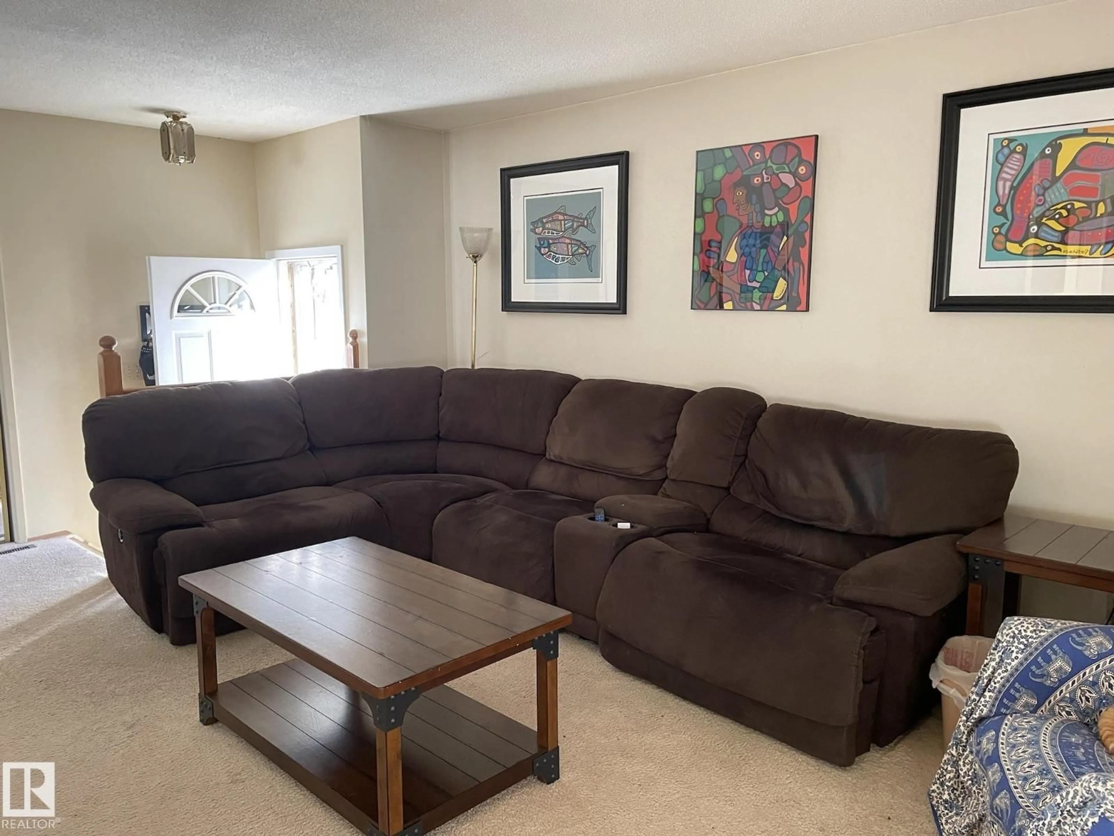 Living room with furniture, unknown for NW - 4327 114A ST, Edmonton Alberta T6J1N6