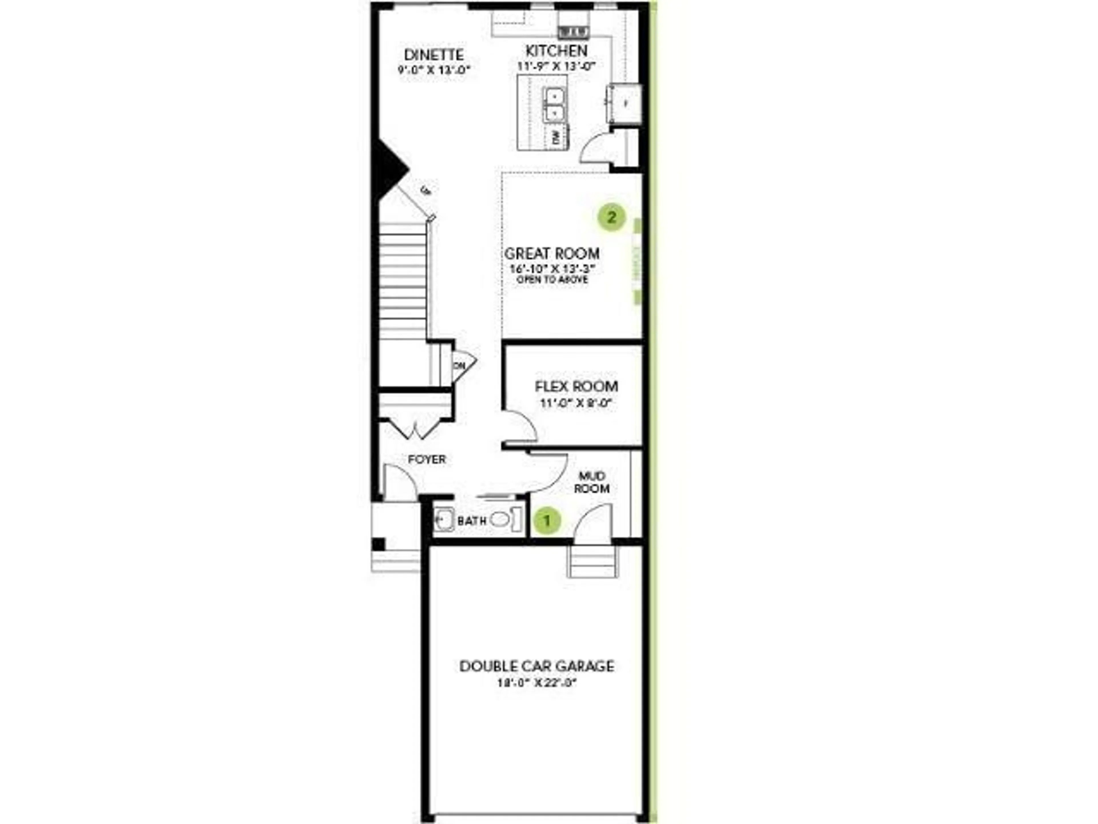 Floor plan for NW - 2371 EGRET WY, Edmonton Alberta T6M2N6