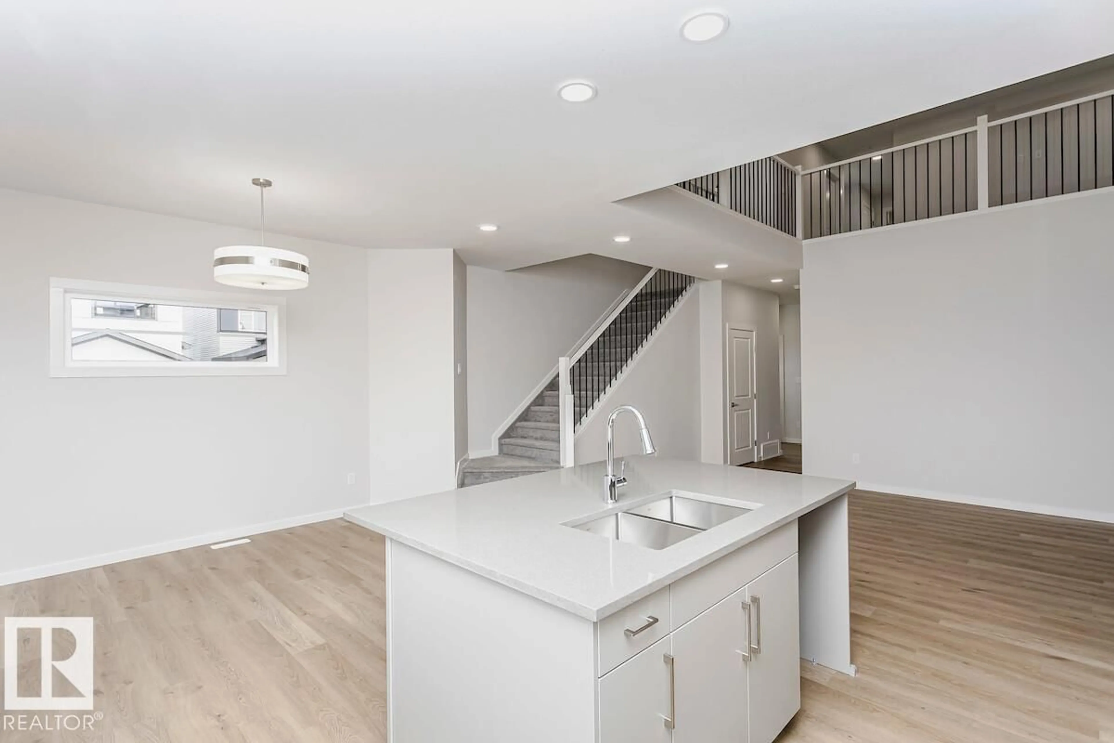 Open concept kitchen, unknown for NW - 2371 EGRET WY, Edmonton Alberta T6M2N6